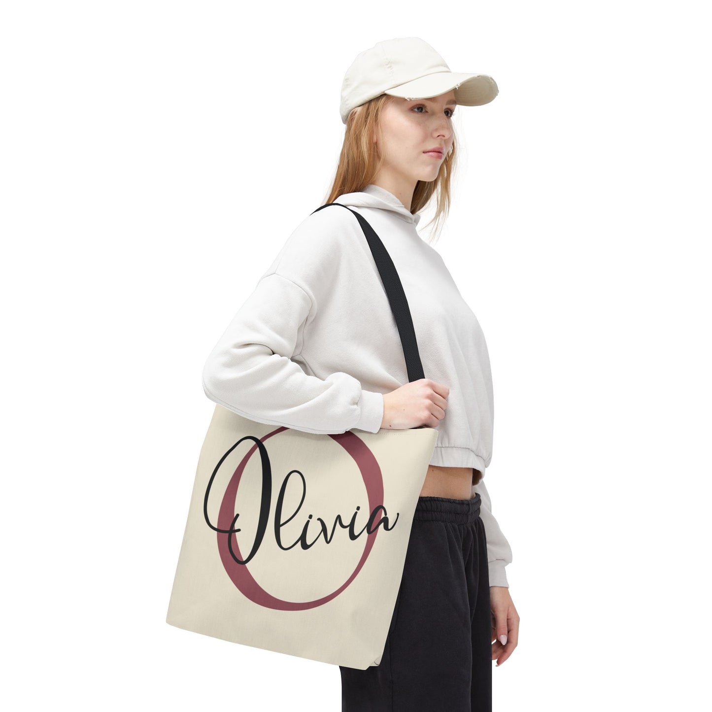 Monogram Name Tote Bag - Amazing Faith Designs