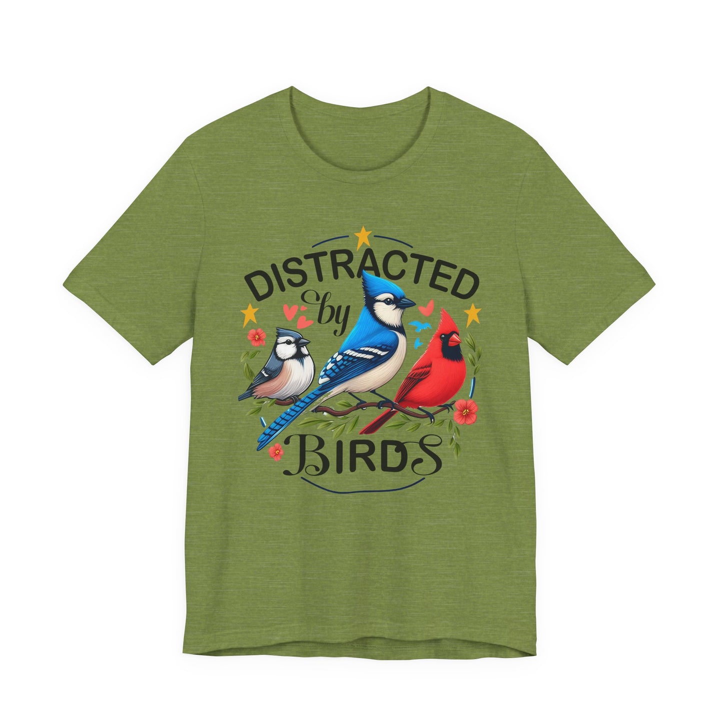 Distracted by Birds Unisex Shirt