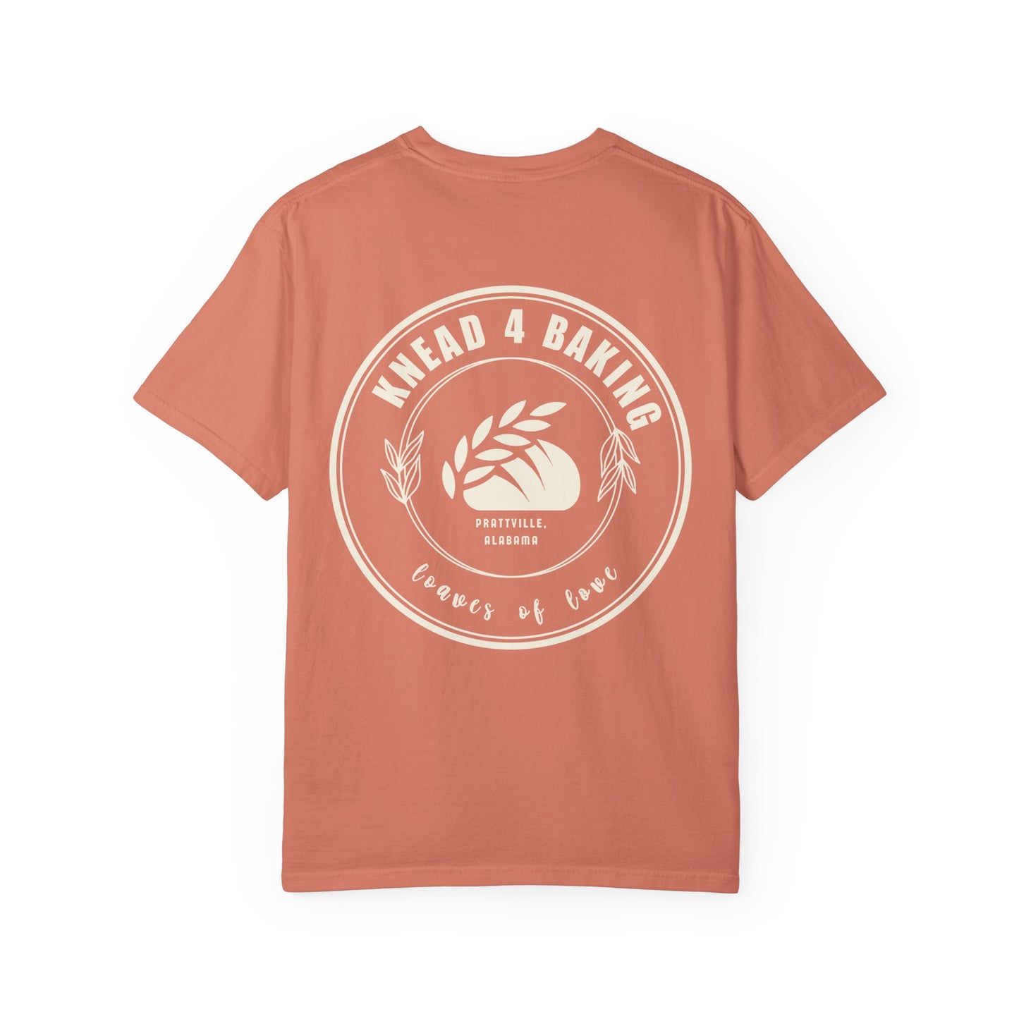 Custom Logo Comfort Colors Shirt with back print - Amazing Faith Designs