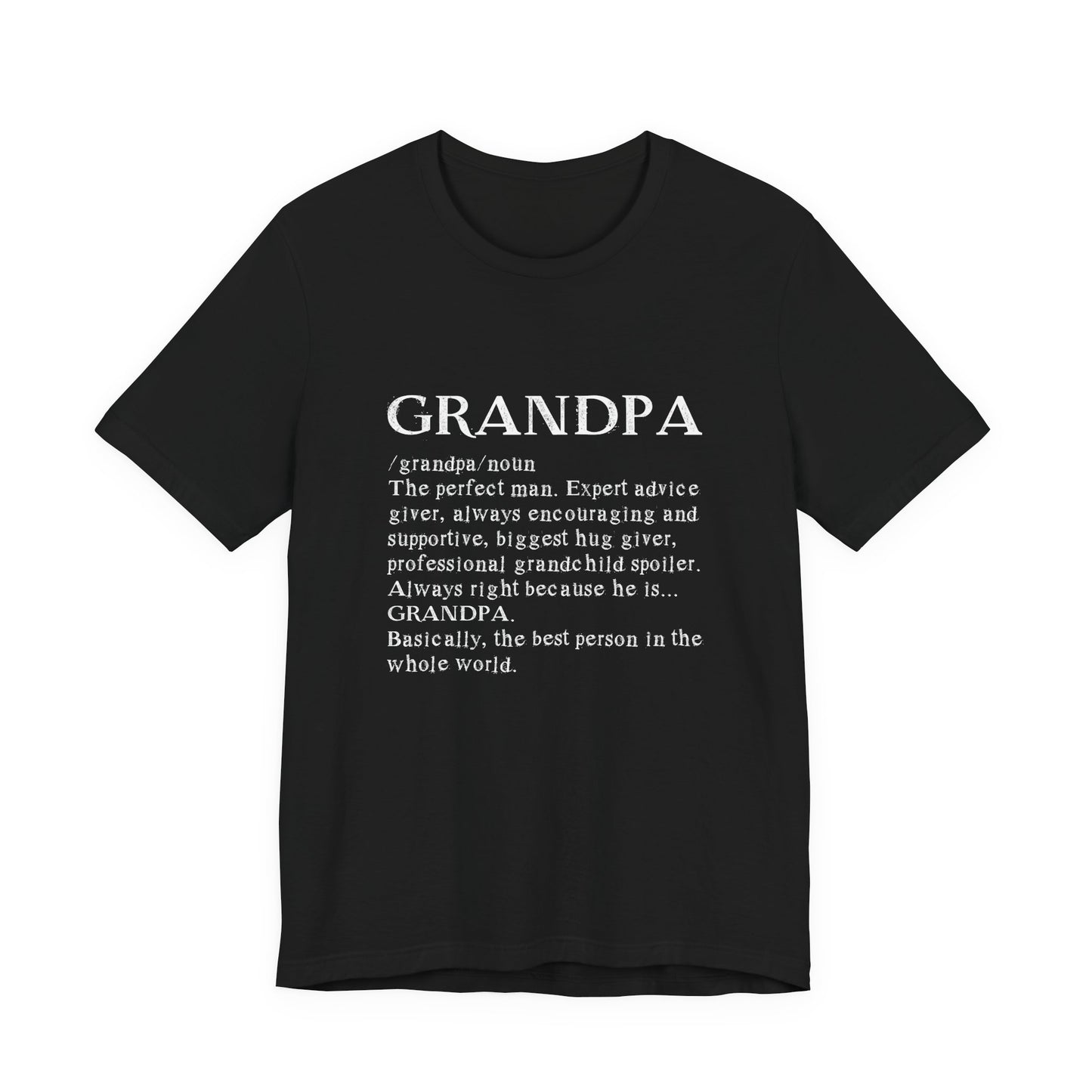 Grandpa Definition Men's T-shirt - Amazing Faith Designs