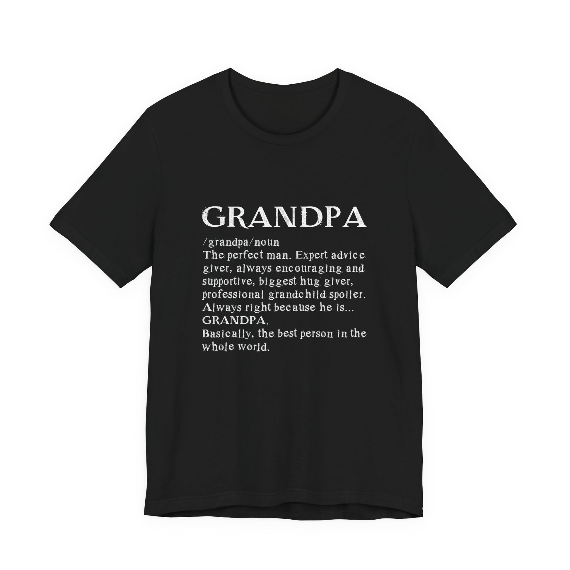 Grandpa Definition Men's T-shirt - Amazing Faith Designs