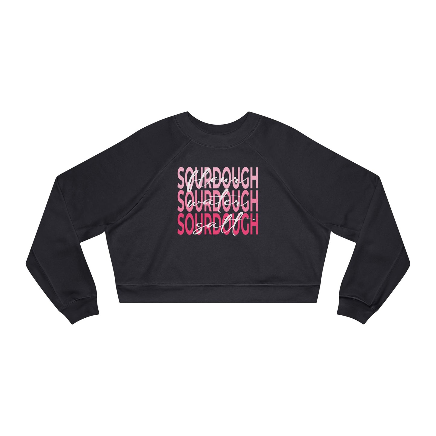 Sourdough Women's Cropped Fleece Pullover - Amazing Faith Designs