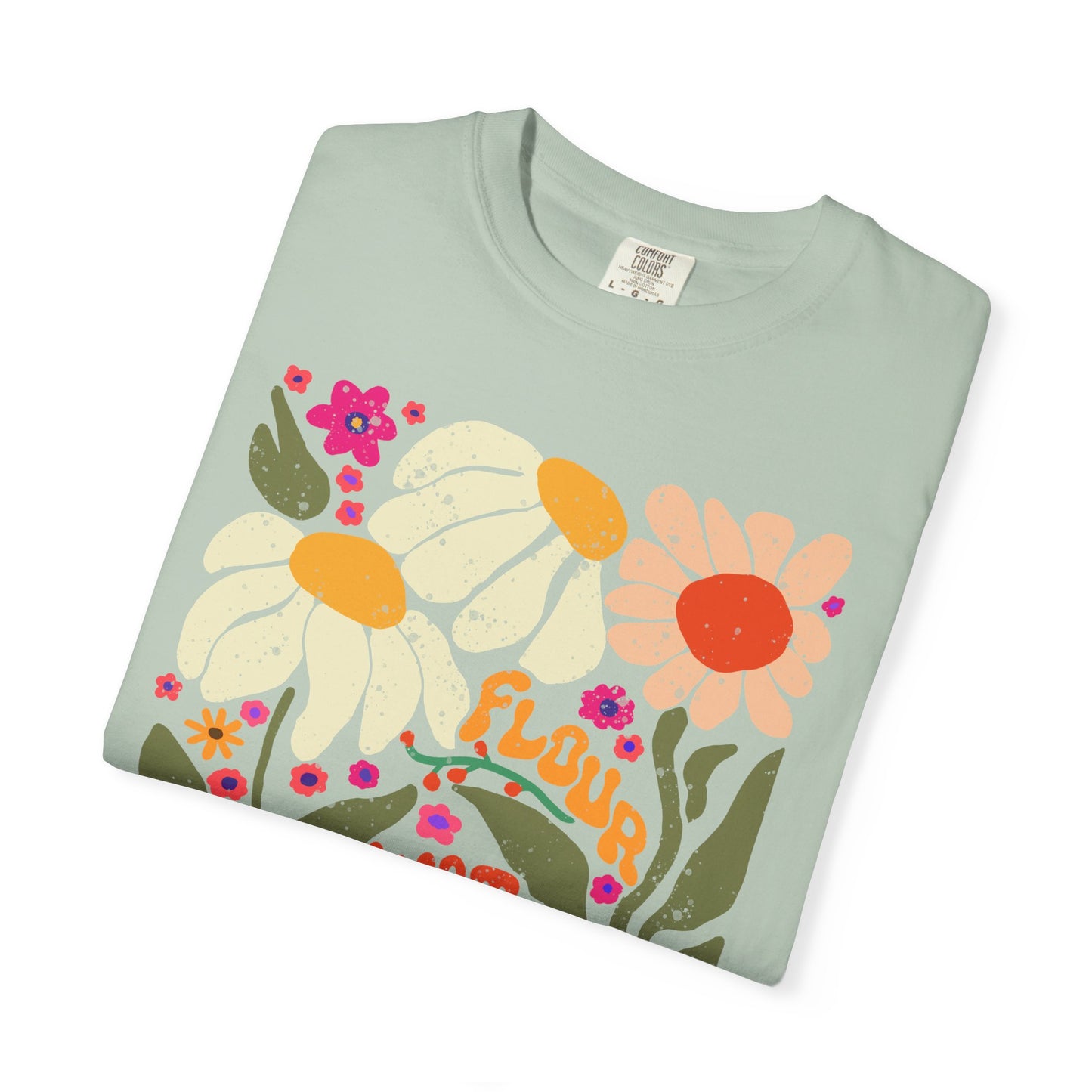Flour Water Salt Floral Unisex T-Shirt - Amazing Faith Designs