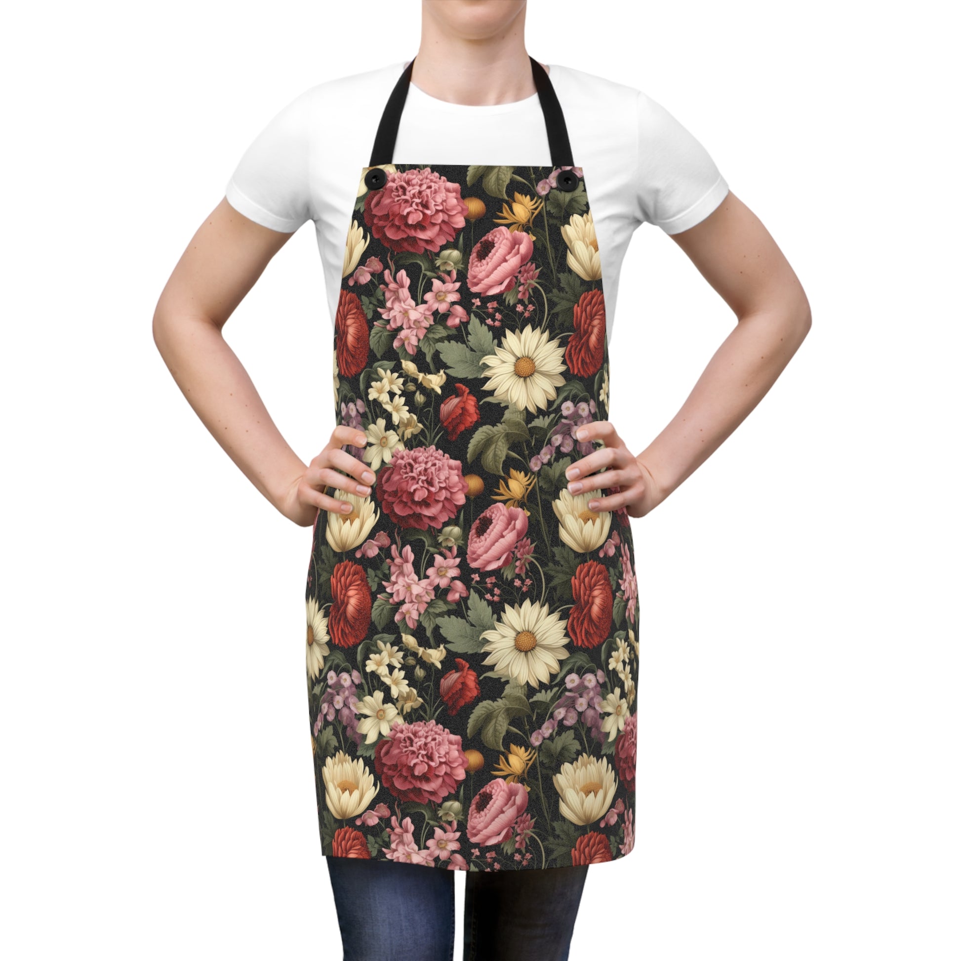 Vintage Floral Apron - Amazing Faith Designs