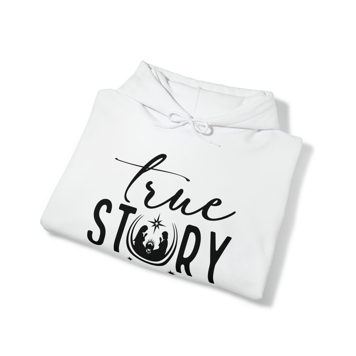 True Story Christian Christmas Hoodie Sweatshirt - Amazing Faith Designs