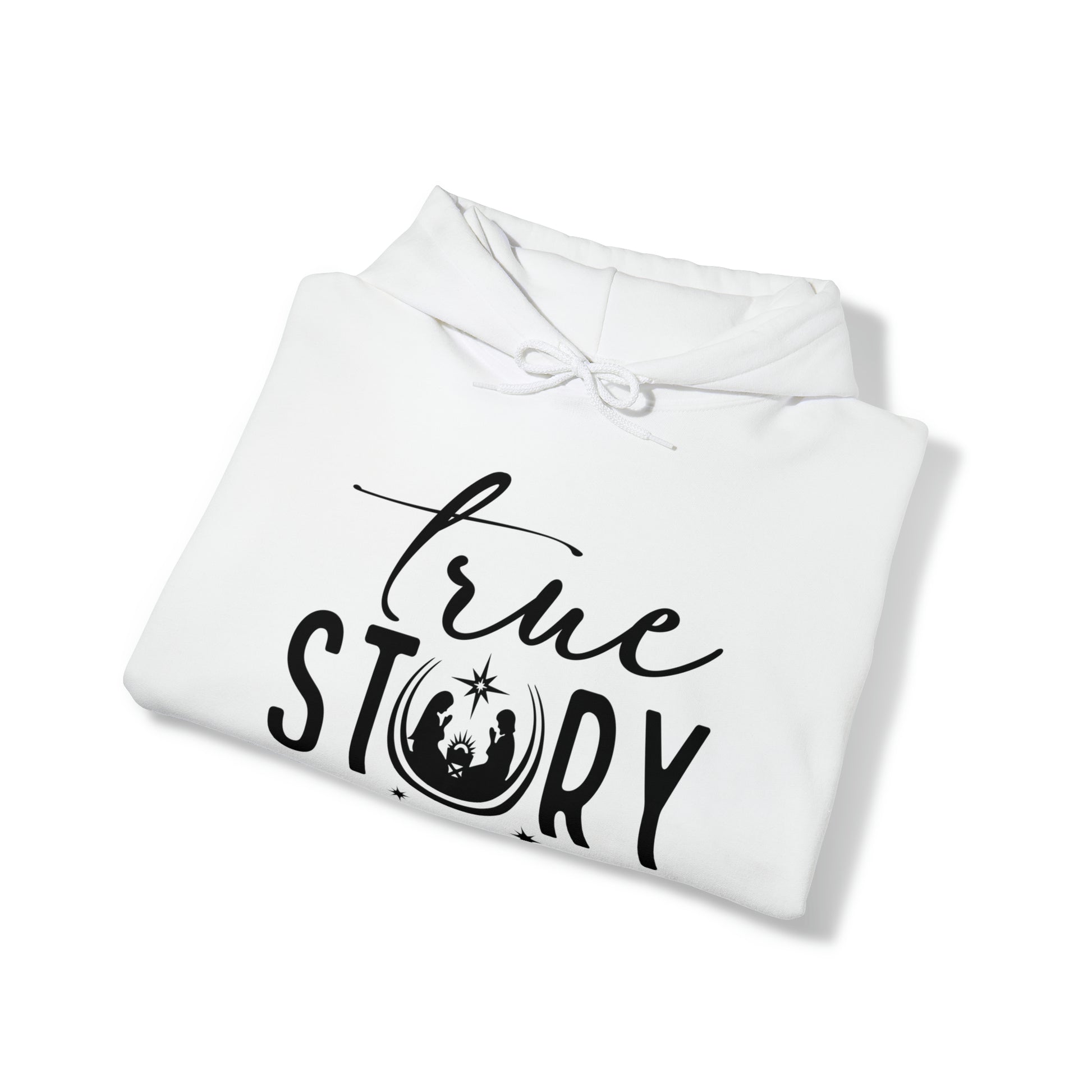 True Story Christian Christmas Hoodie Sweatshirt - Amazing Faith Designs