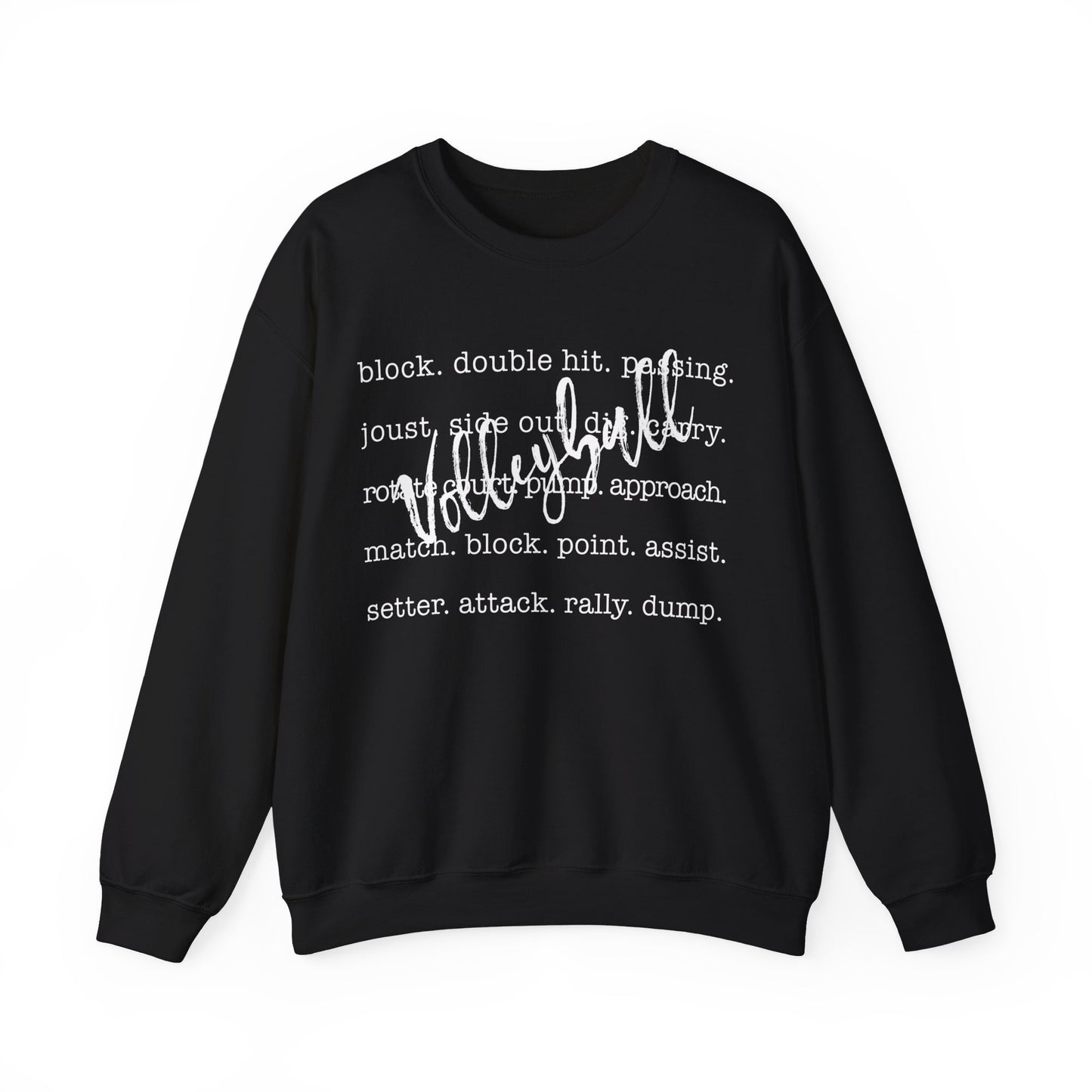 Volleyball Sports Sweatshirt - Amazing Faith Designs