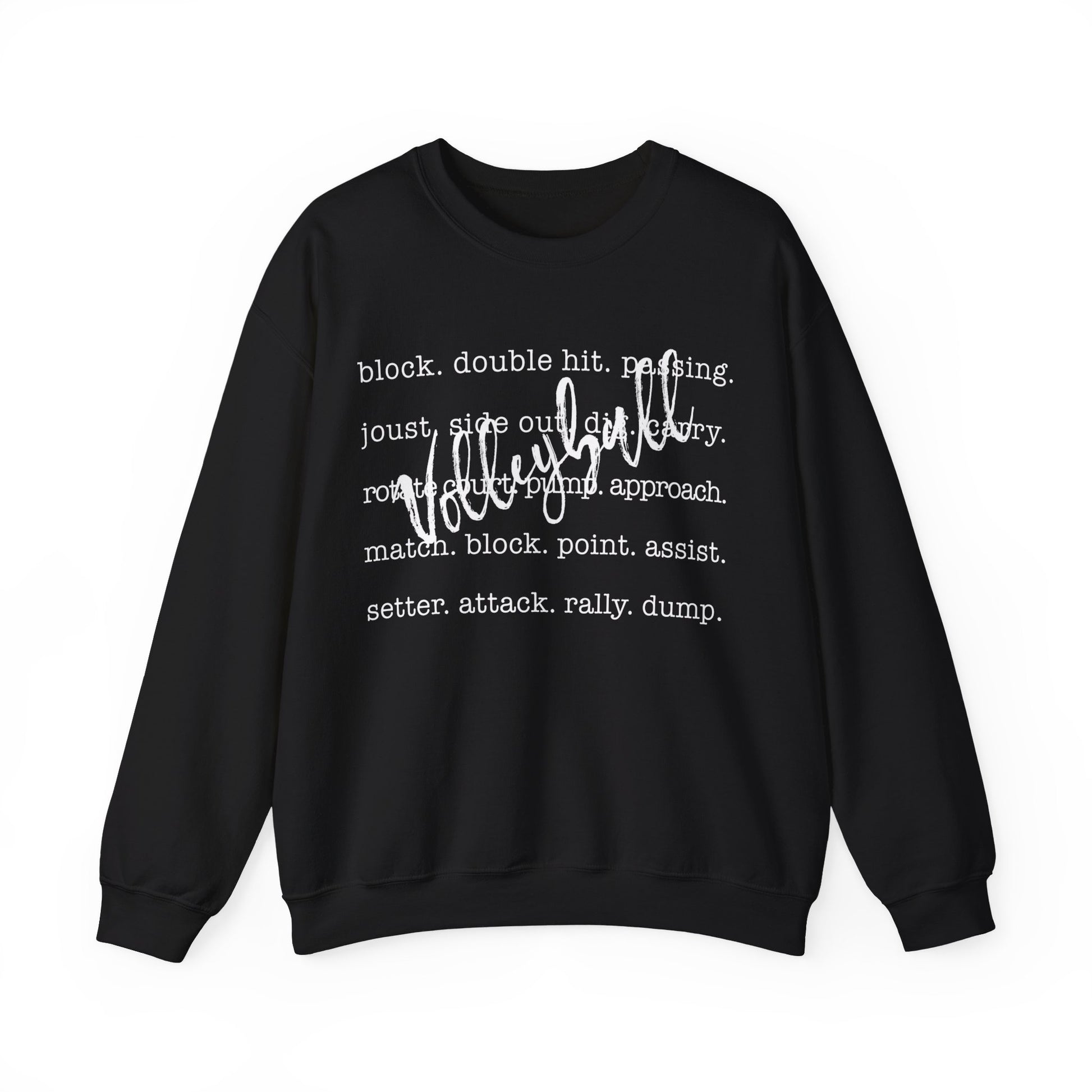 Volleyball Sports Sweatshirt - Amazing Faith Designs