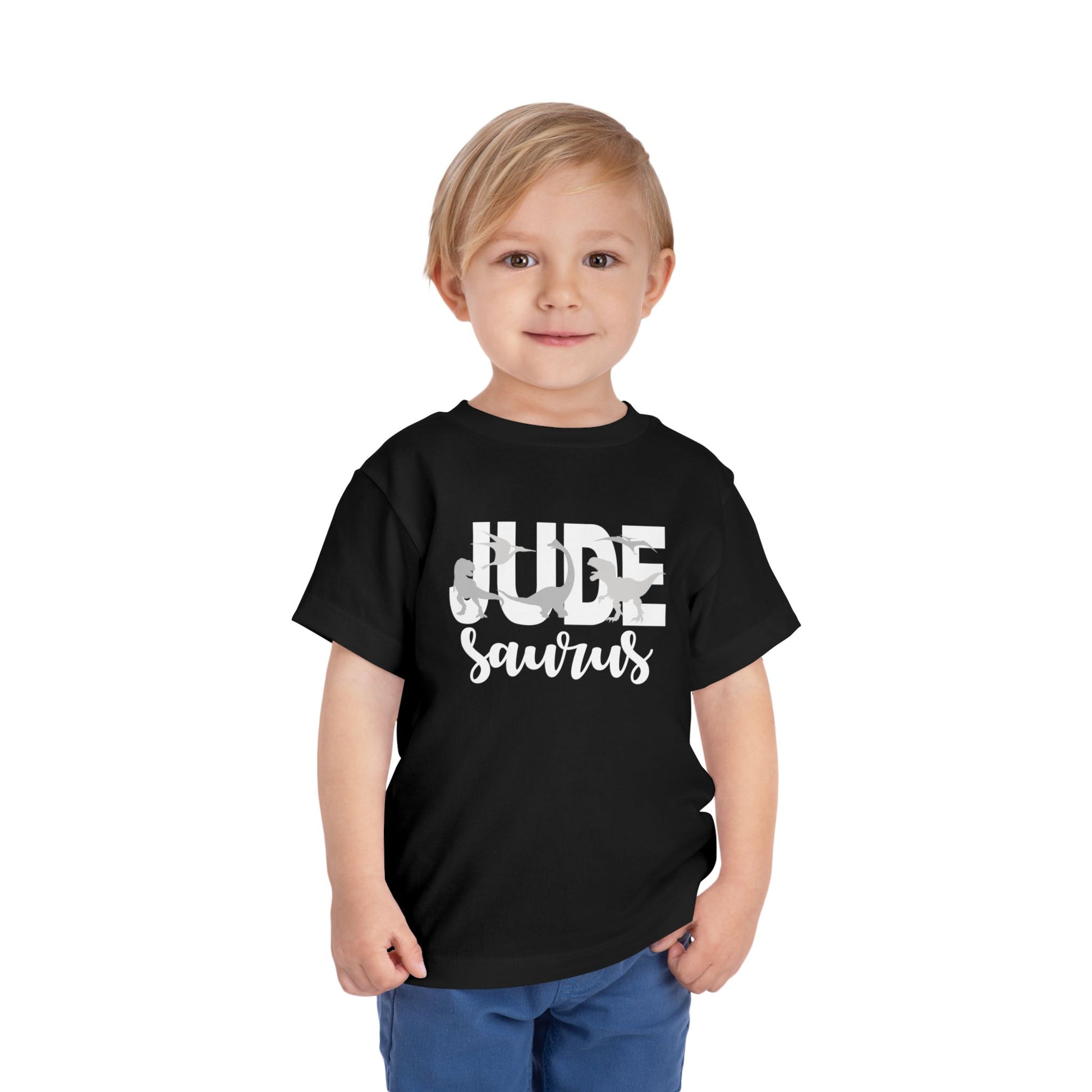 Dinosaur Personalized Toddler Shirt - Amazing Faith Designs