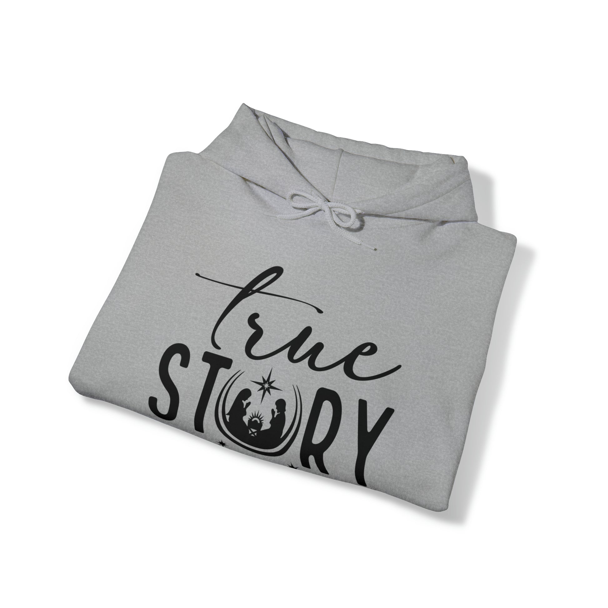 True Story Christian Christmas Hoodie Sweatshirt - Amazing Faith Designs