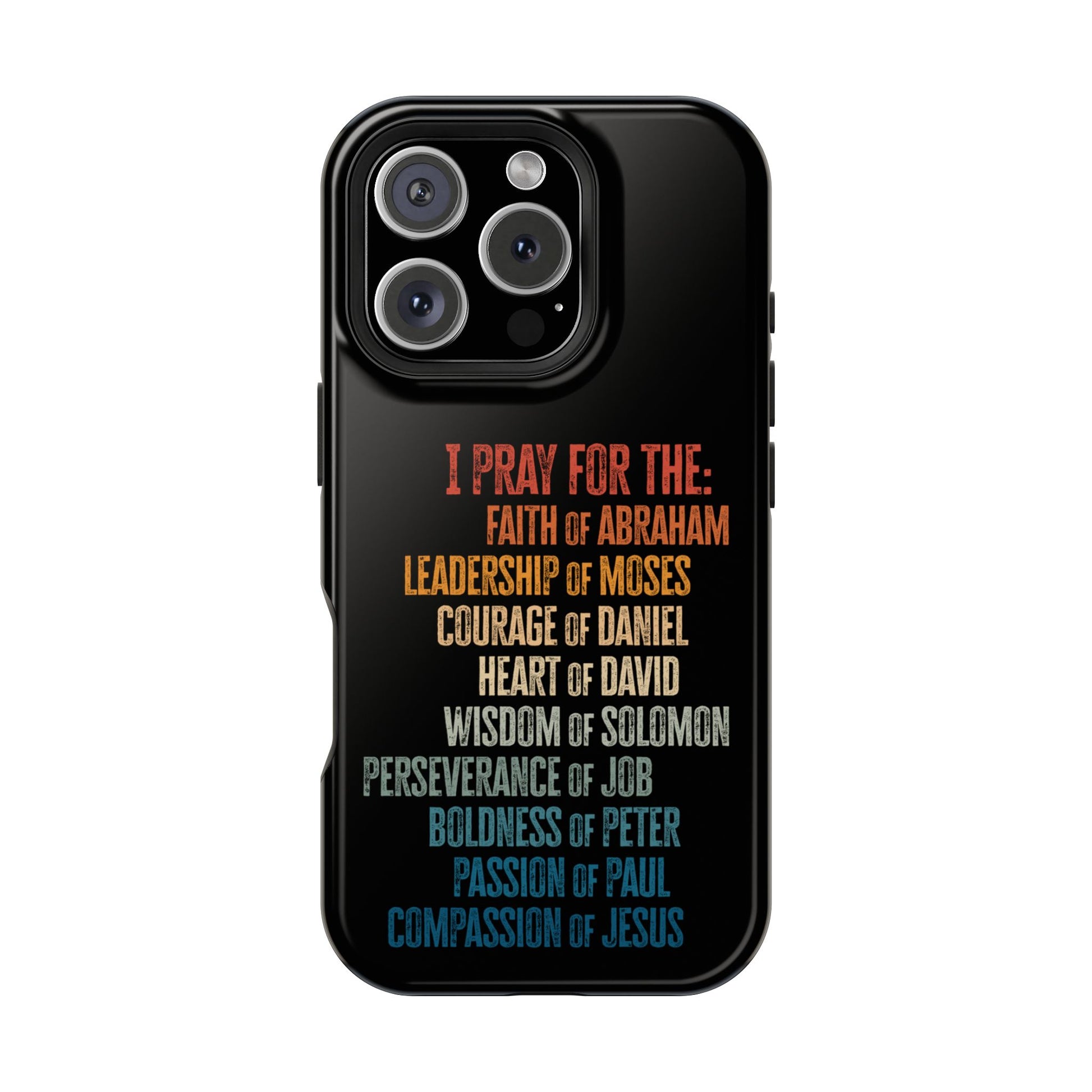 Men of Faith Christian MAGSAFE Phone Case | iPhone 17, 16, 15, 14, 13 - Amazing Faith Designs