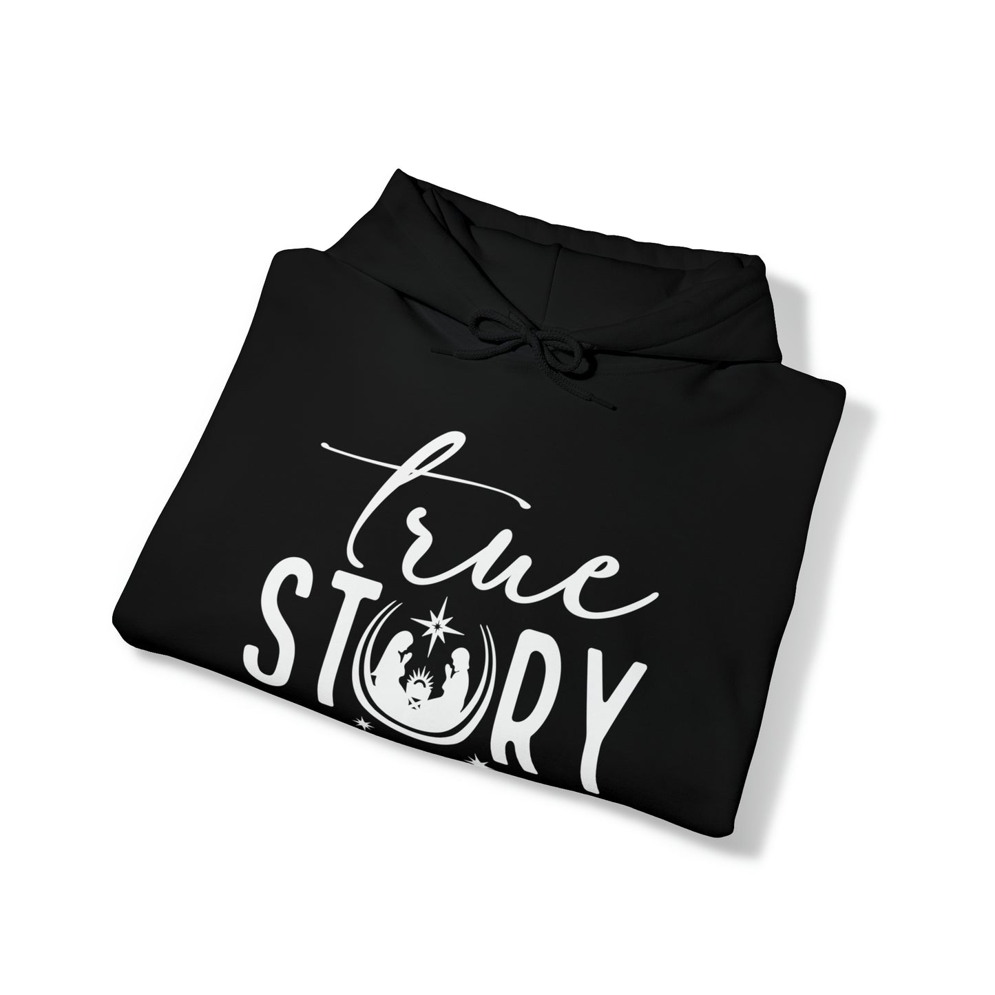 True Story Christian Christmas Hoodie Sweatshirt - Amazing Faith Designs
