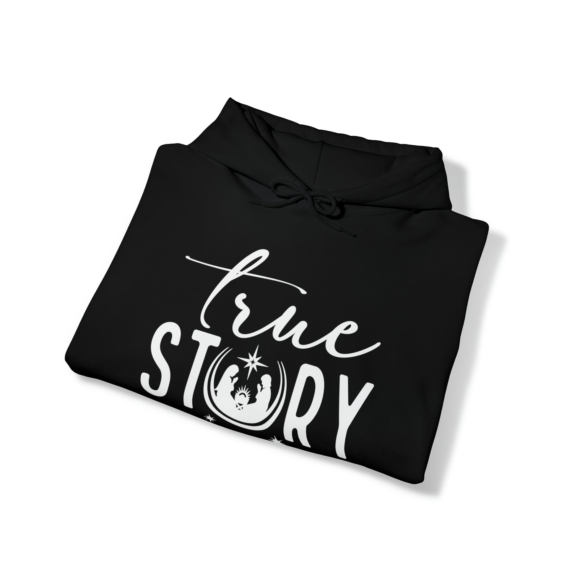 True Story Christian Christmas Hoodie Sweatshirt - Amazing Faith Designs