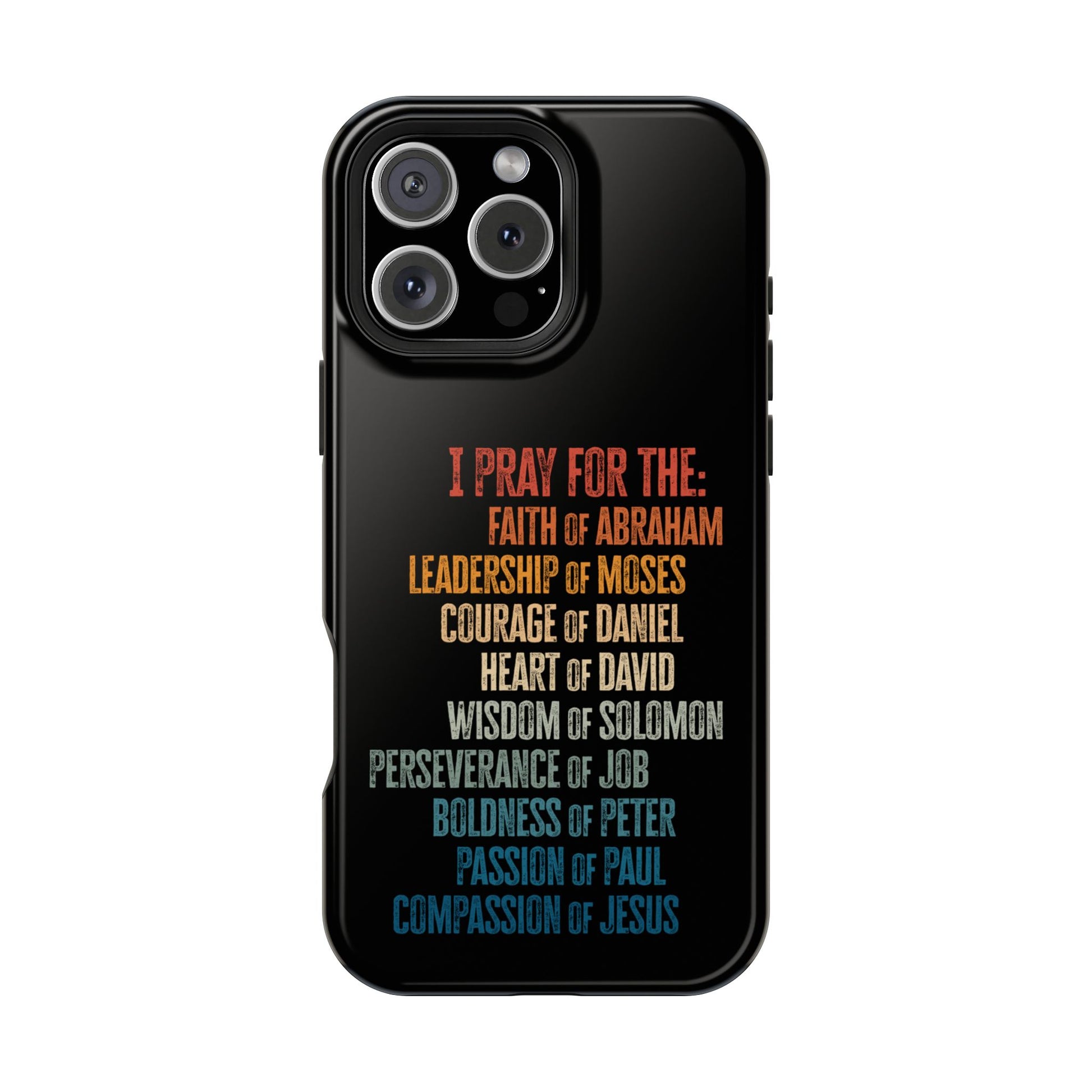 Men of Faith Christian MAGSAFE Phone Case | iPhone 17, 16, 15, 14, 13 - Amazing Faith Designs