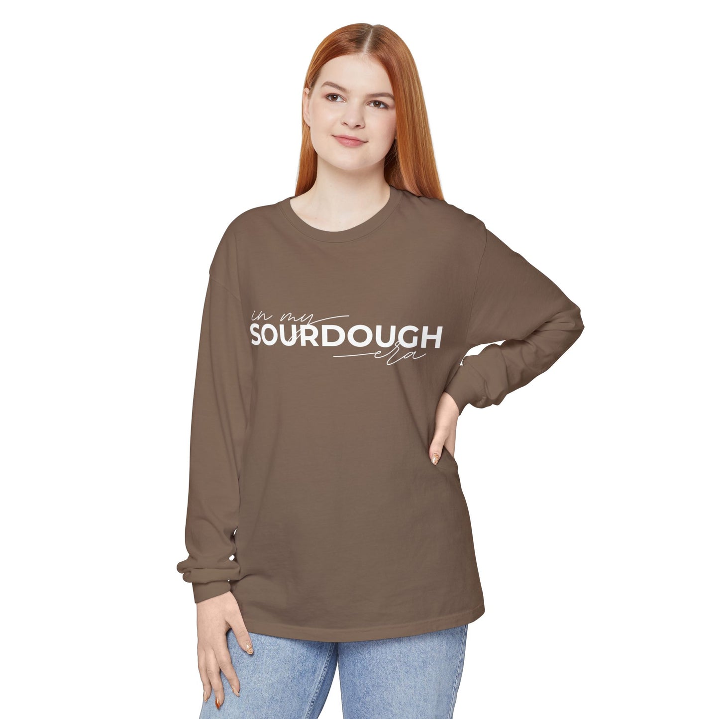 In My Sourdough Era Long Sleeve T-Shirt - Amazing Faith Designs