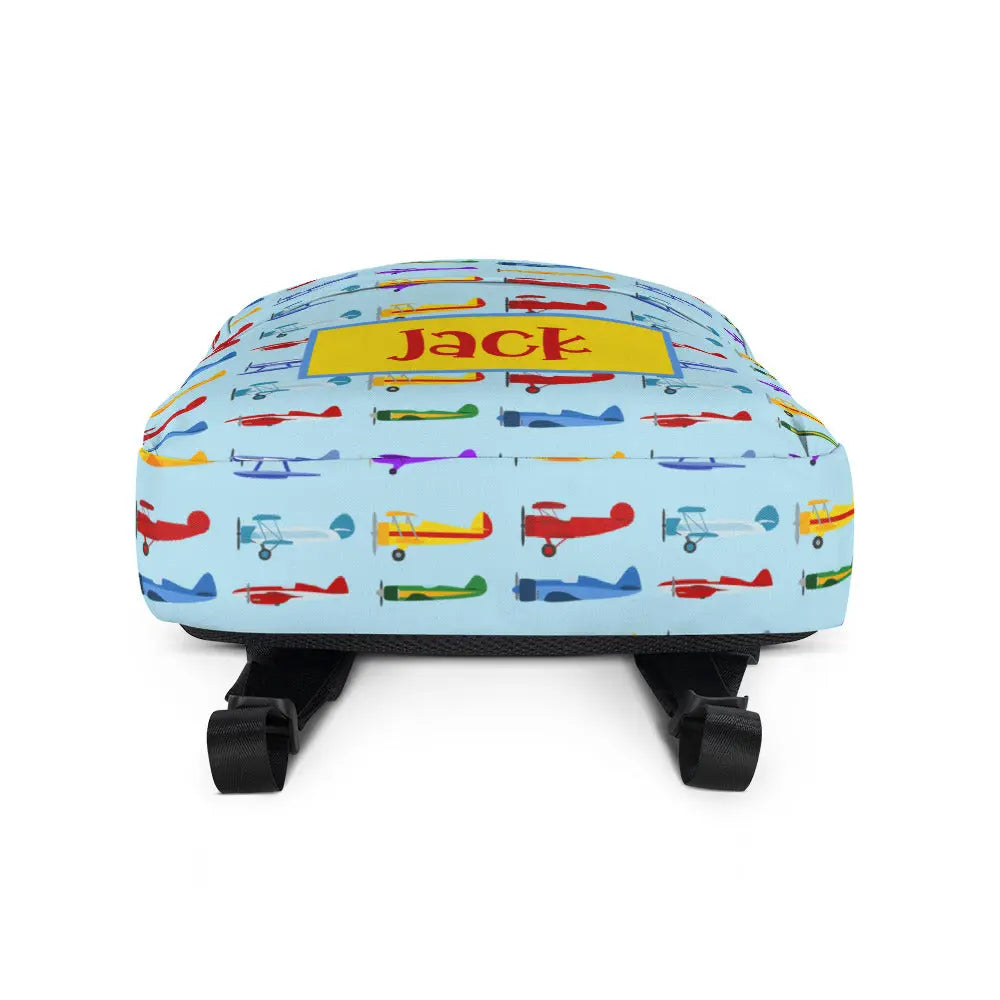 Airplanes Personalized Backpack Amazing Faith Designs