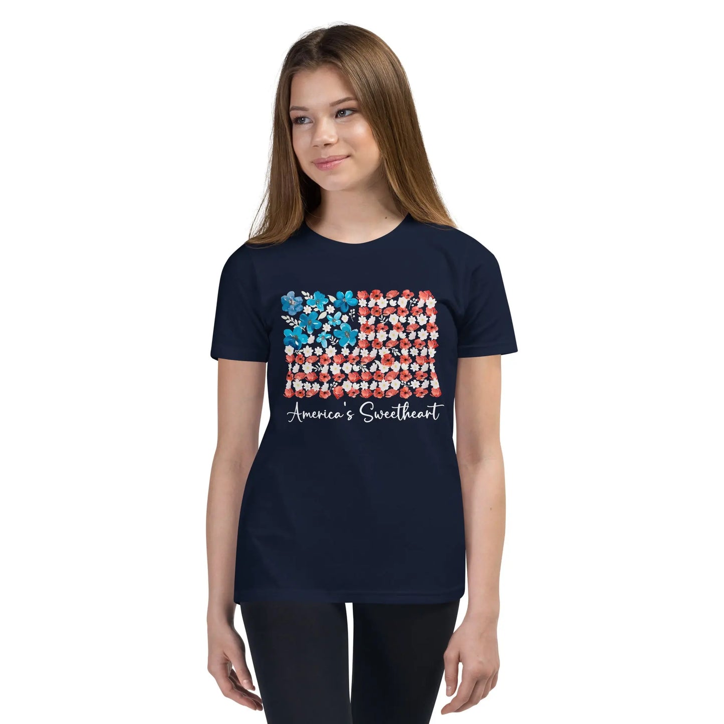 American Flag Youth Shirt Amazing Faith Designs