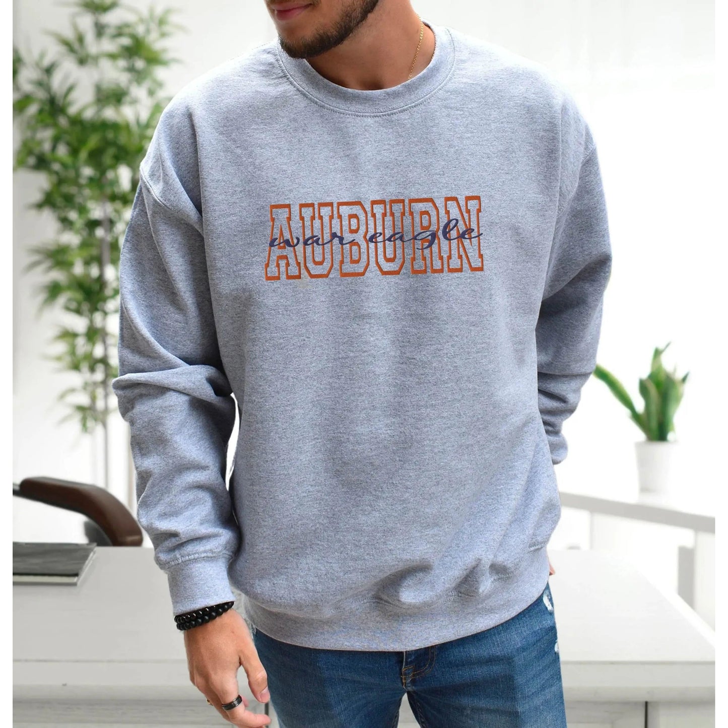 Auburn War Eagle Unisex Sweatshirt Amazing Faith Designs