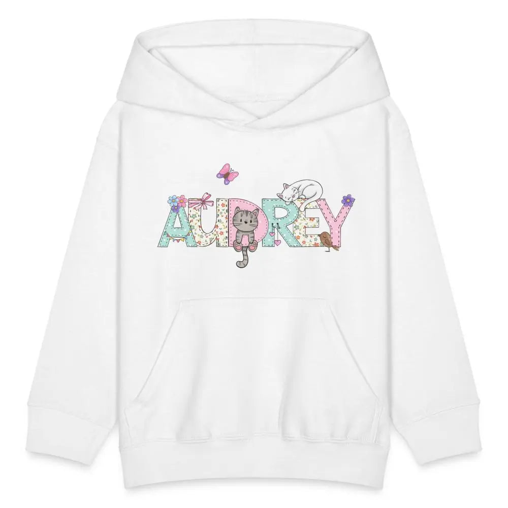 Audrey Kids' Cats Hoodie SPOD