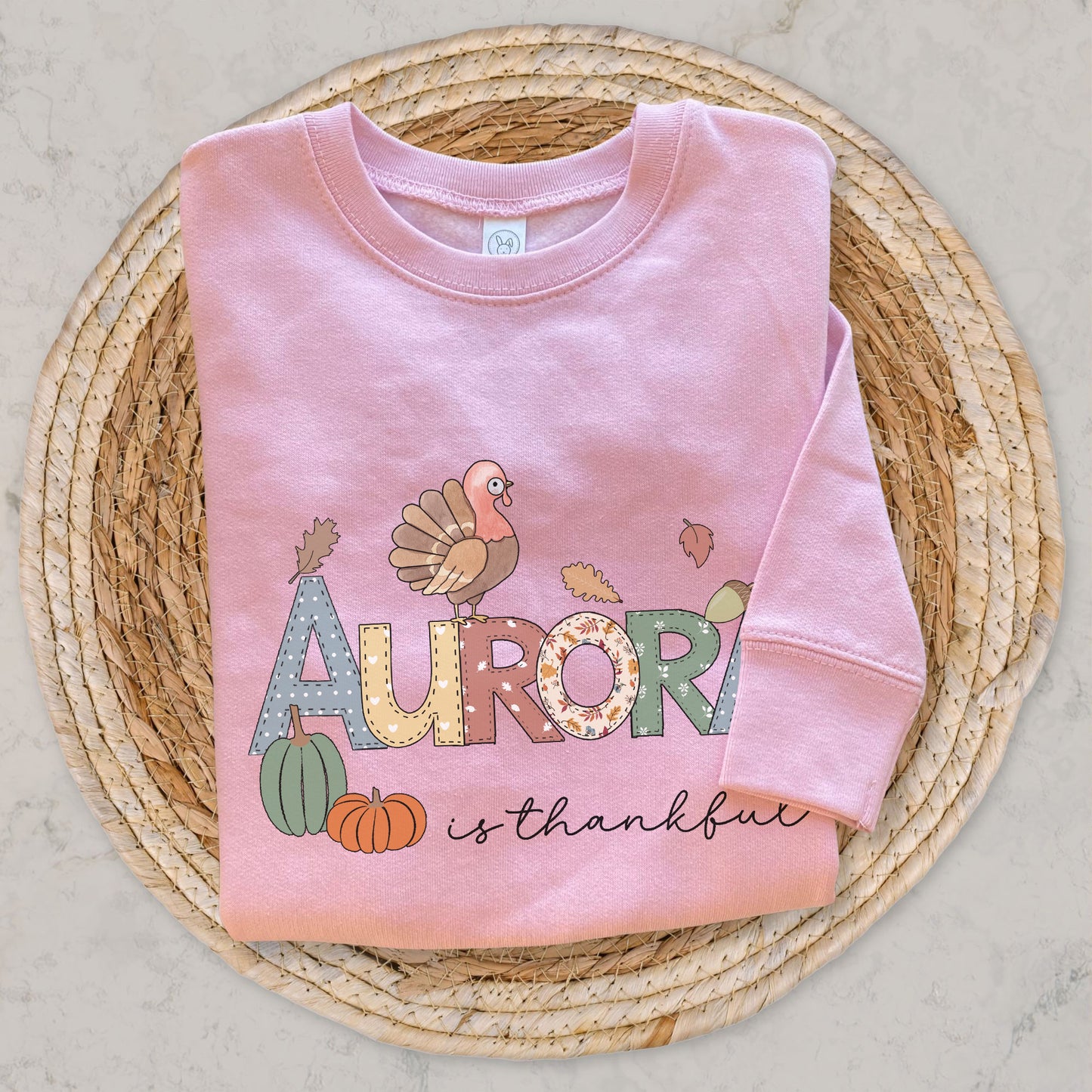 Thanksgiving Turkey Toddler Sweatshirt - Amazing Faith Designs
