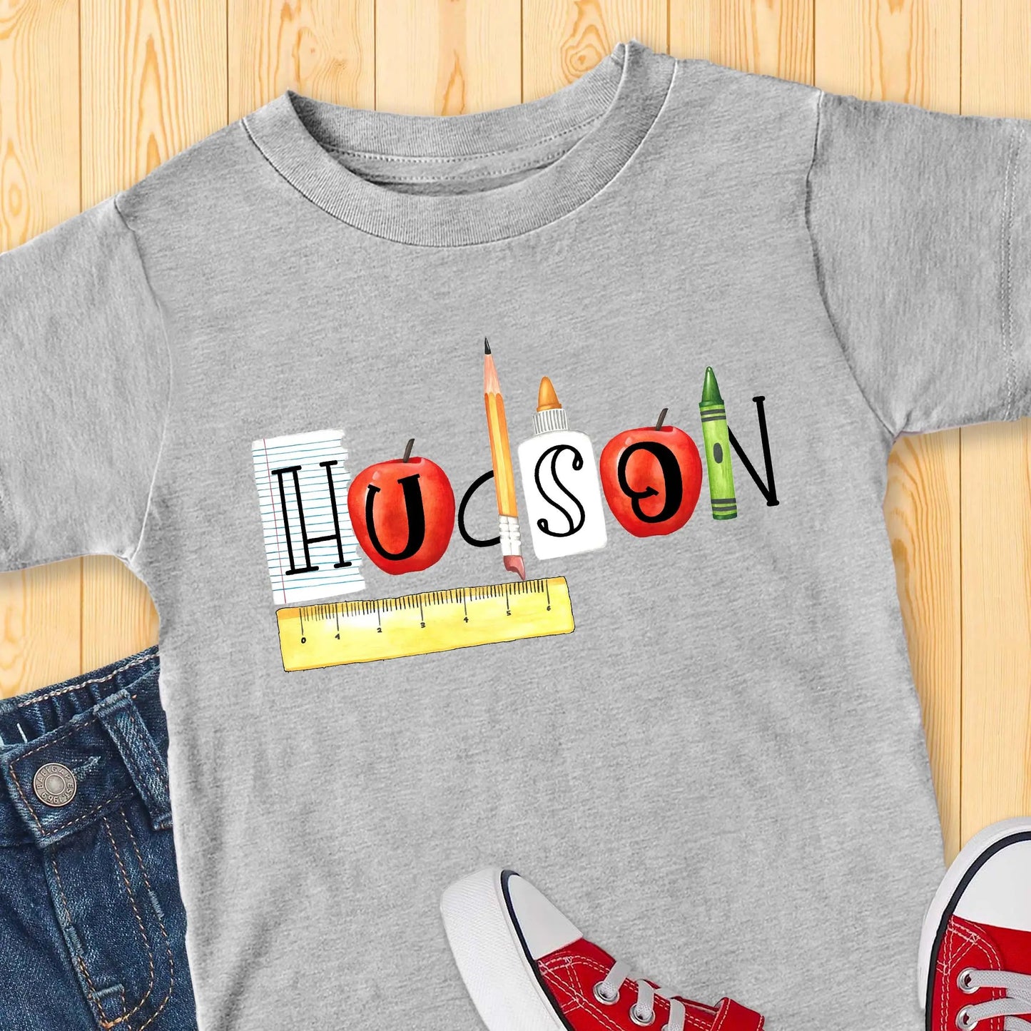 Back to School Name Youth Shirt Awkward Styles