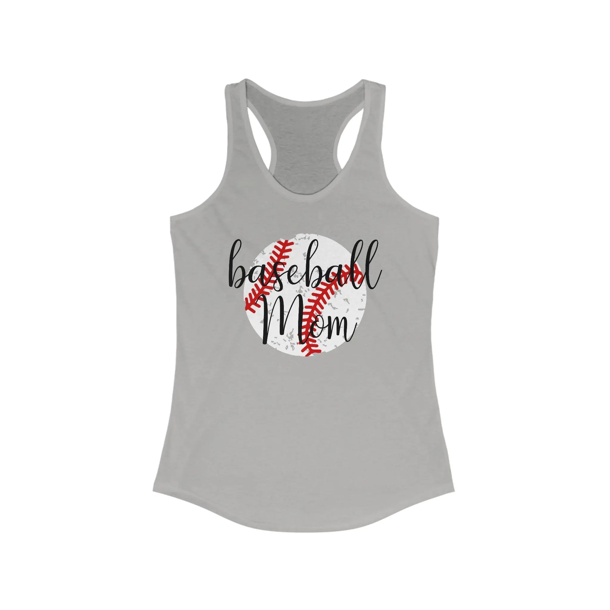 Baseball Mom Women's Ideal Racerback Tank Printify