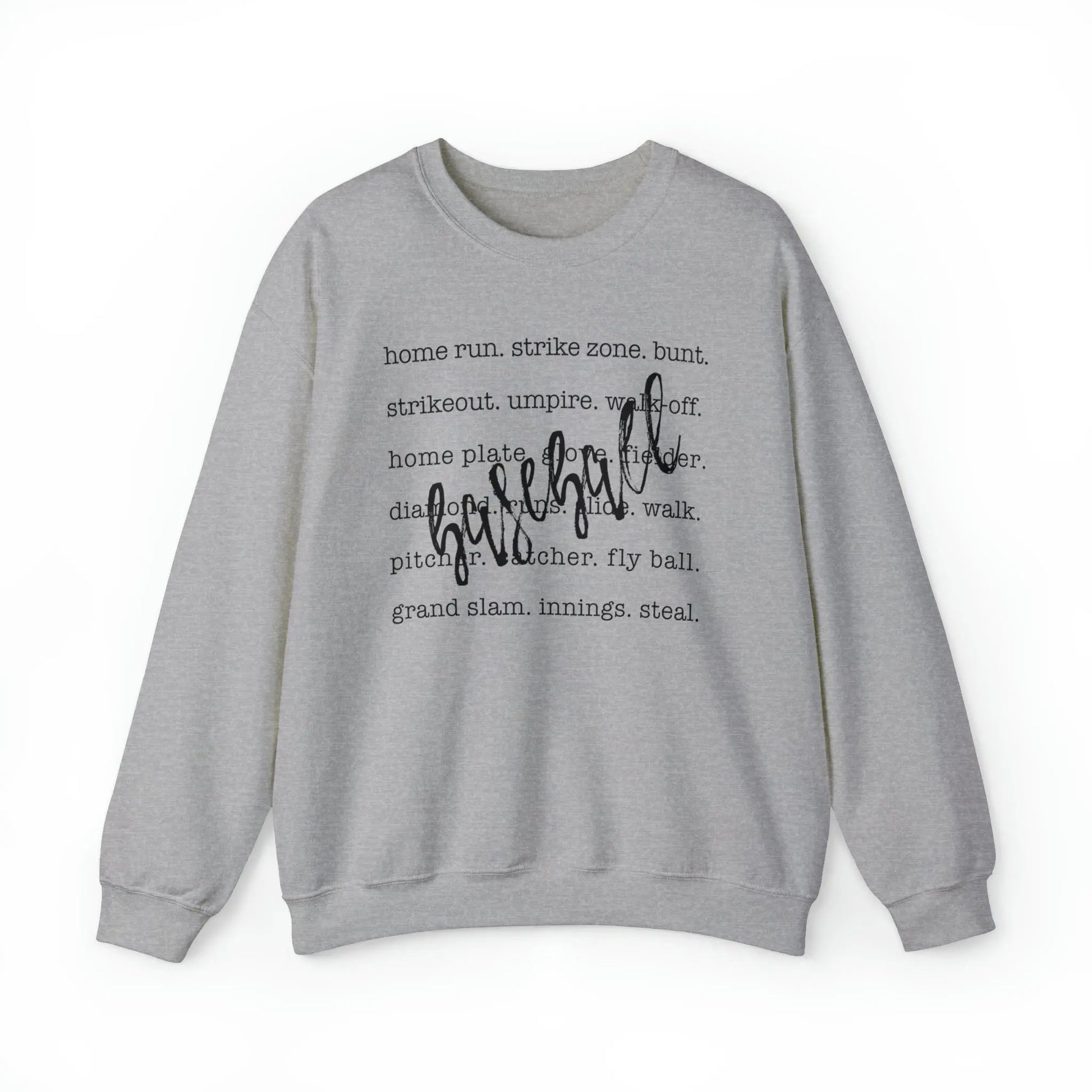 Baseball Sports Sweatshirt - Amazing Faith Designs