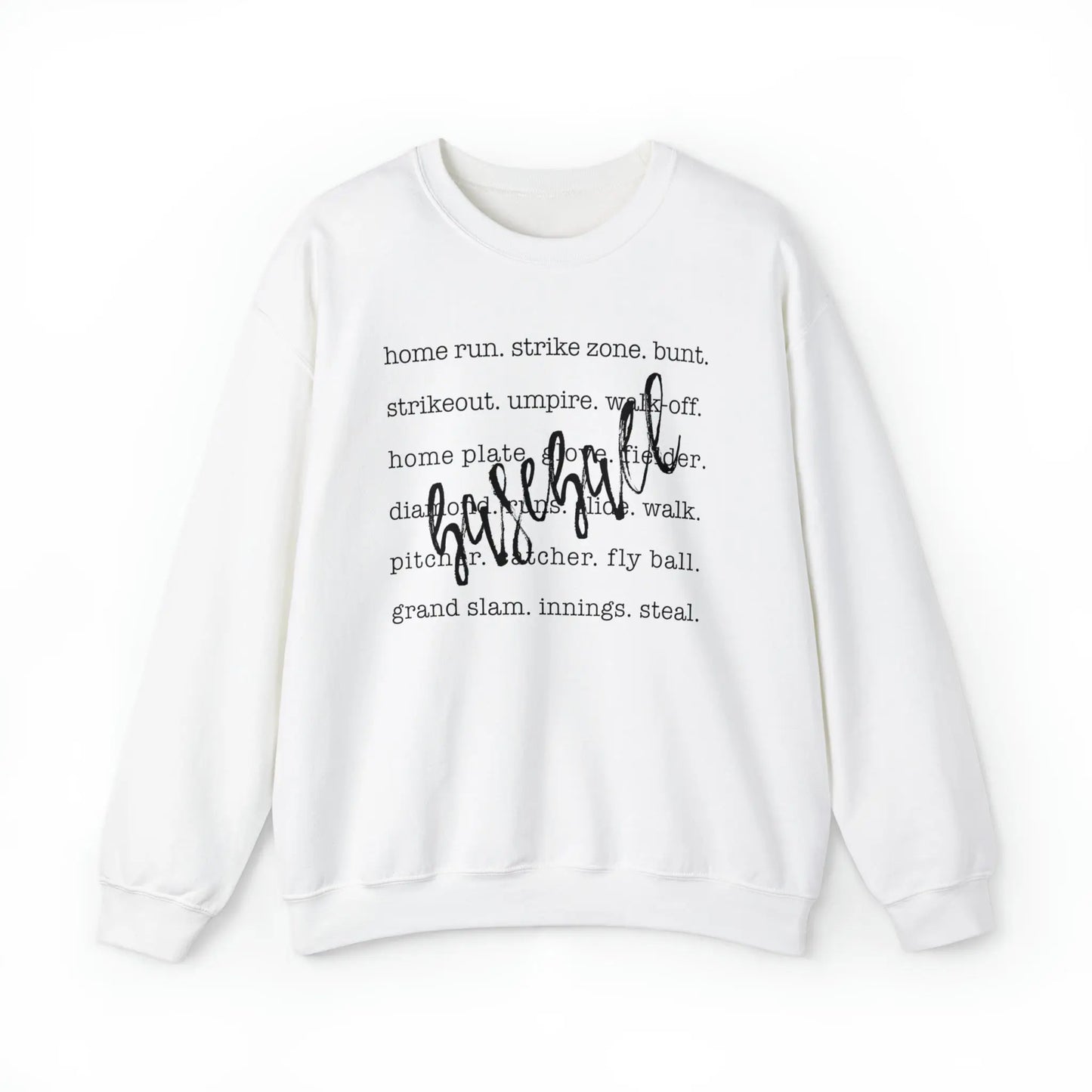 Baseball Sports Sweatshirt Printify