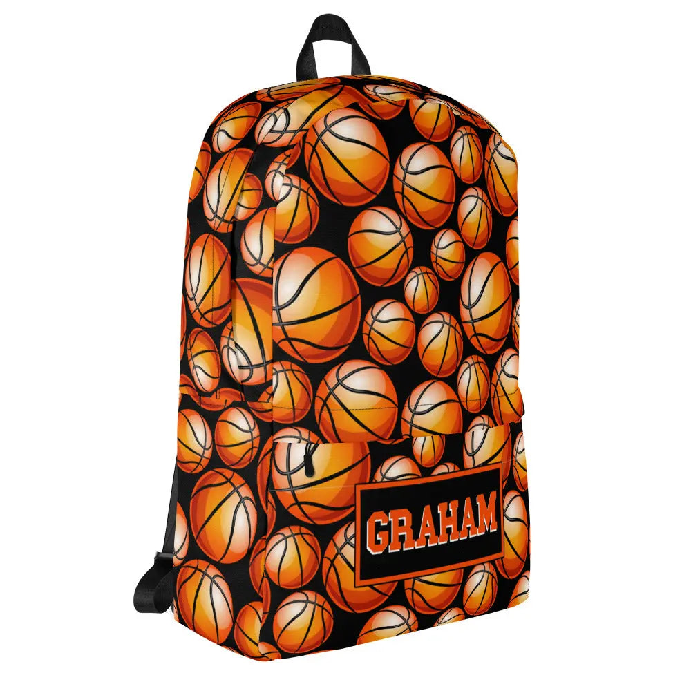 Basketball Personalized Backpack Amazing Faith Designs