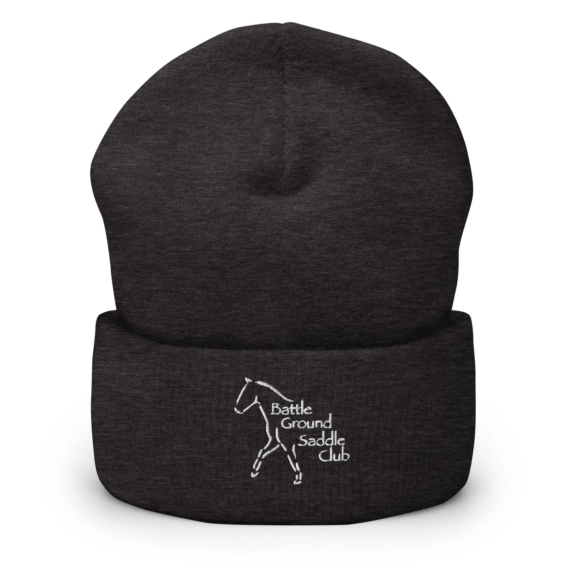 Battle Ground Saddle Club Cuffed Beanie Amazing Faith Designs