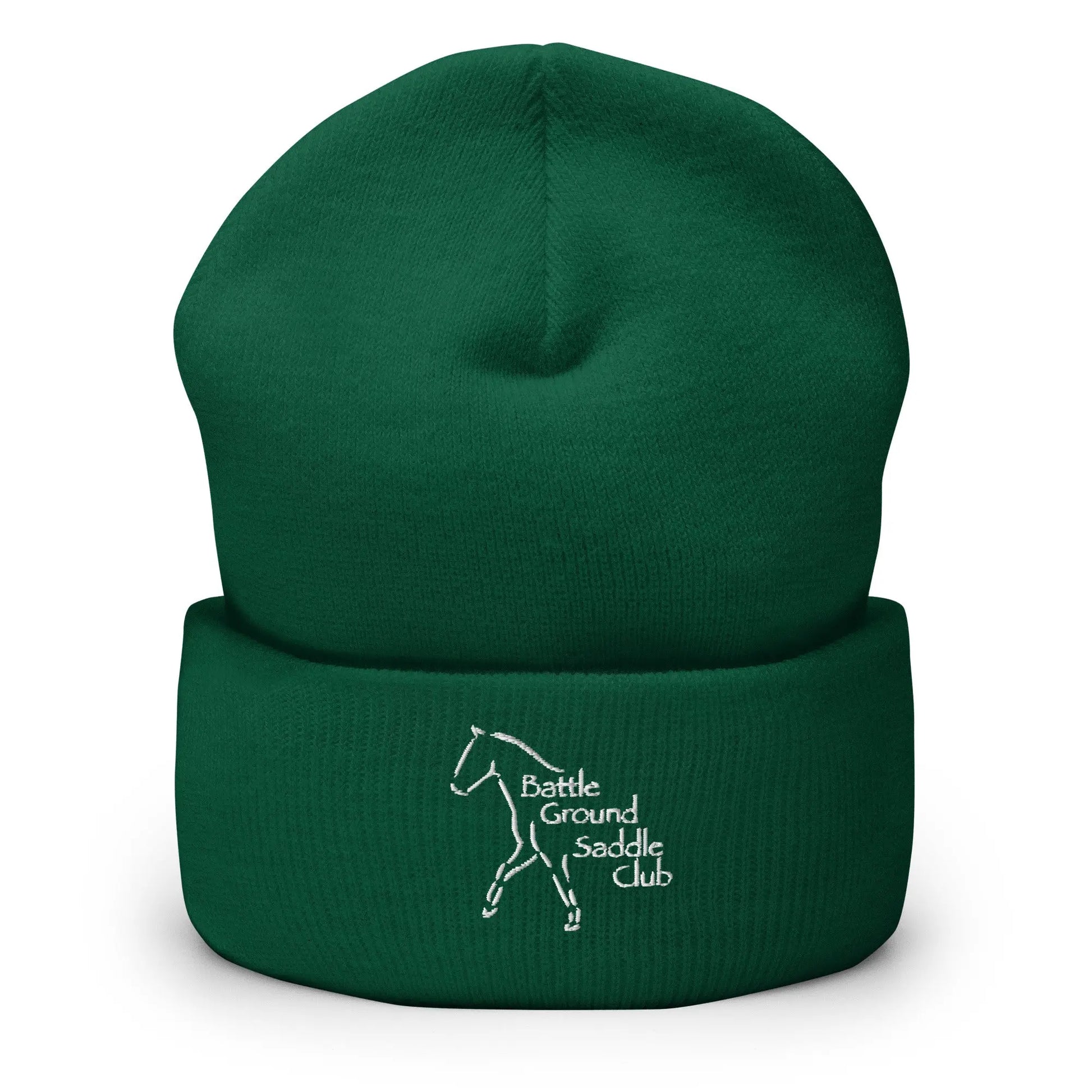 Battle Ground Saddle Club Cuffed Beanie Amazing Faith Designs
