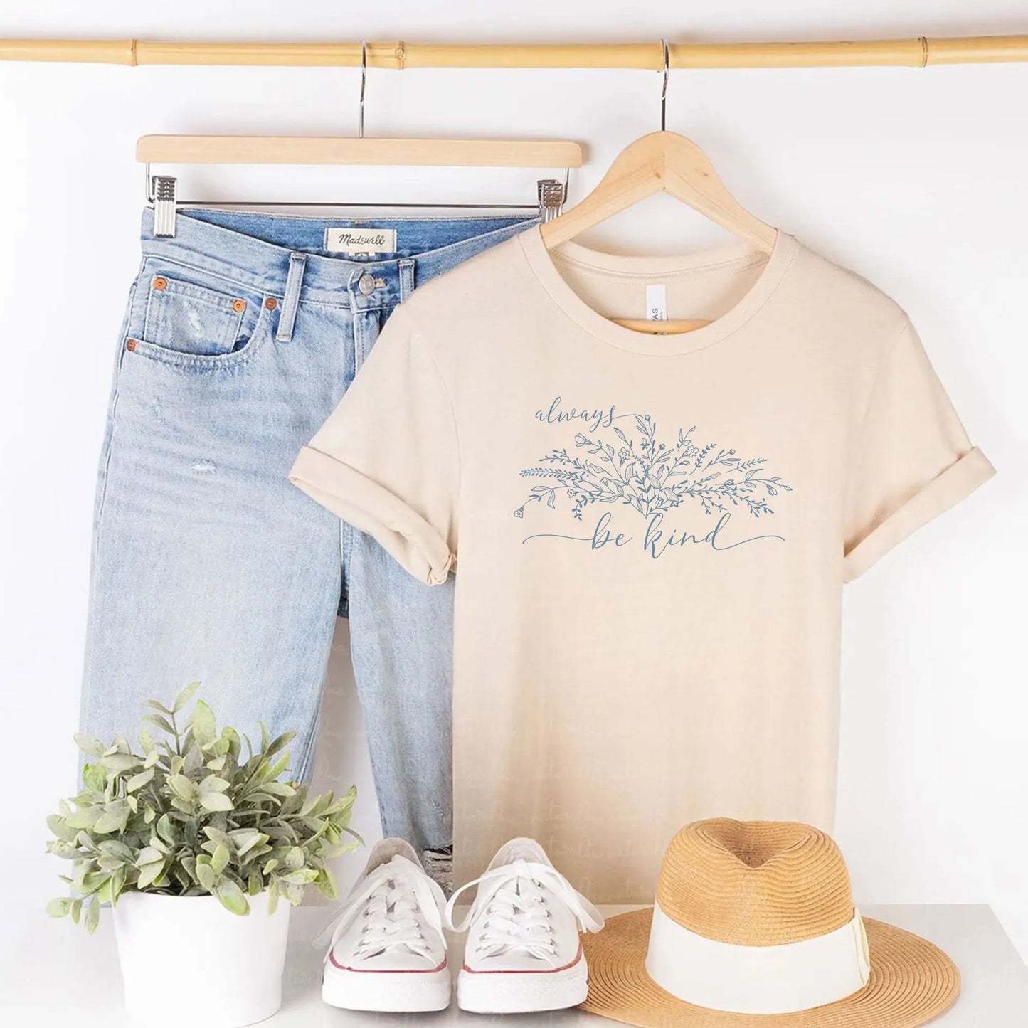 Be Kind Shirt Christian Shirt for Women Printify