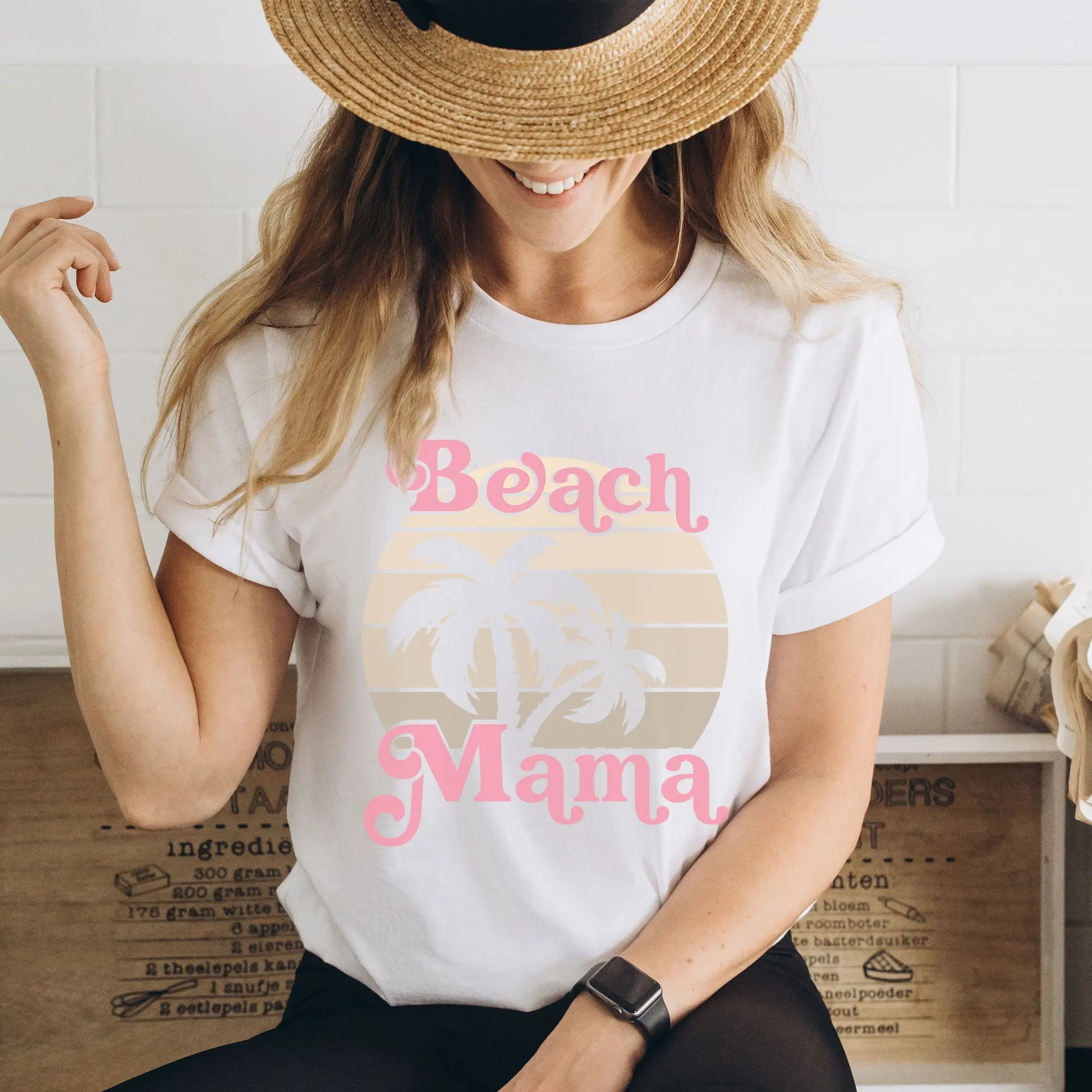 Beach Mama Shirt, Summer Shirt, Vacation Shirt Printify