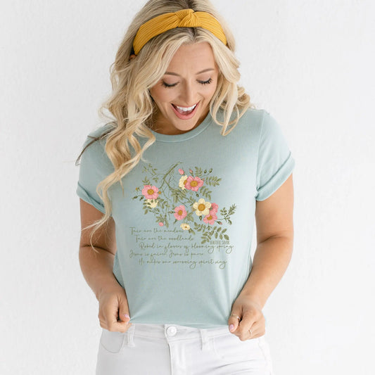 Beautiful Savior Roses Christian Shirt Printify
