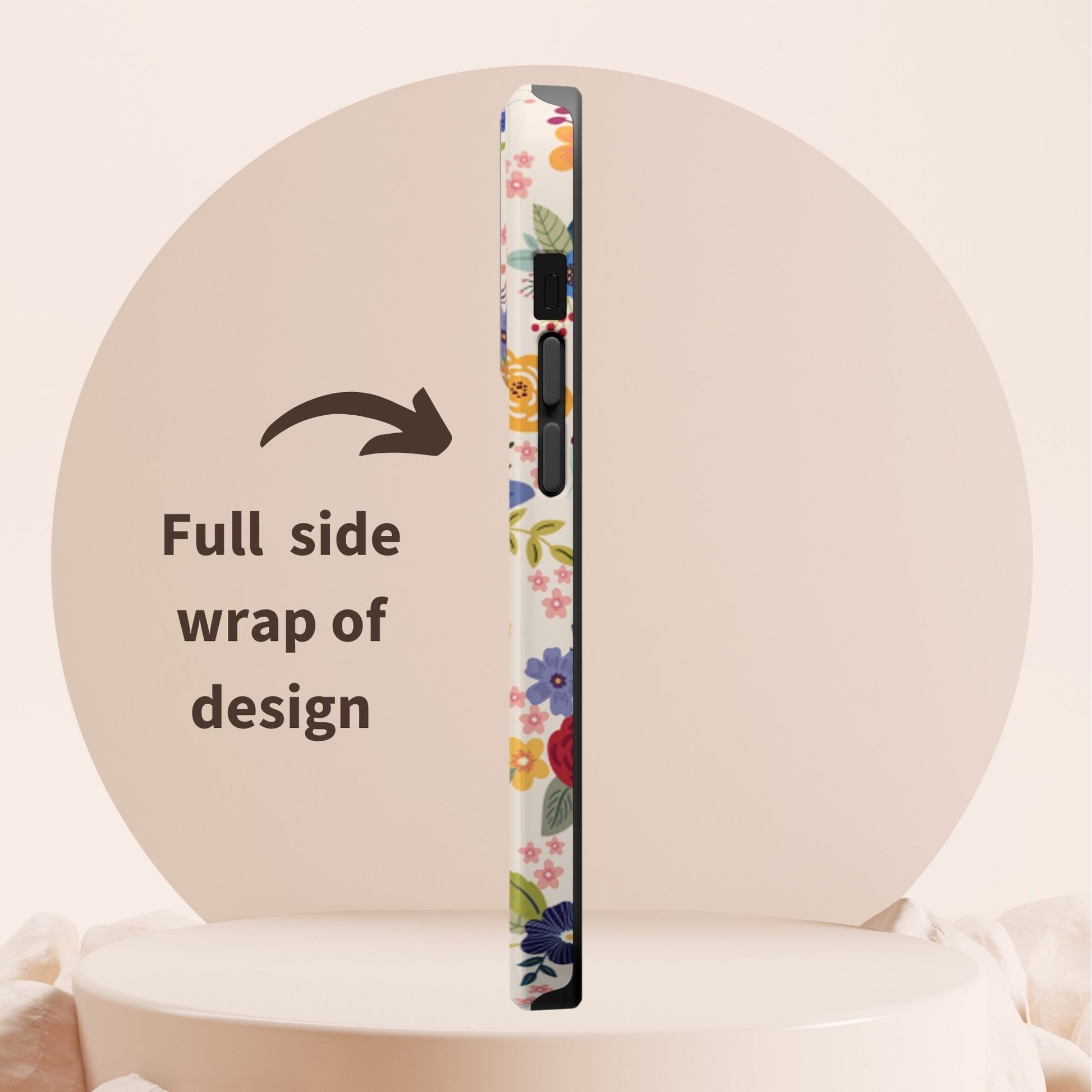 Be Joyful Floral Christian Magsafe Tough Phone Case - Amazing Faith Designs