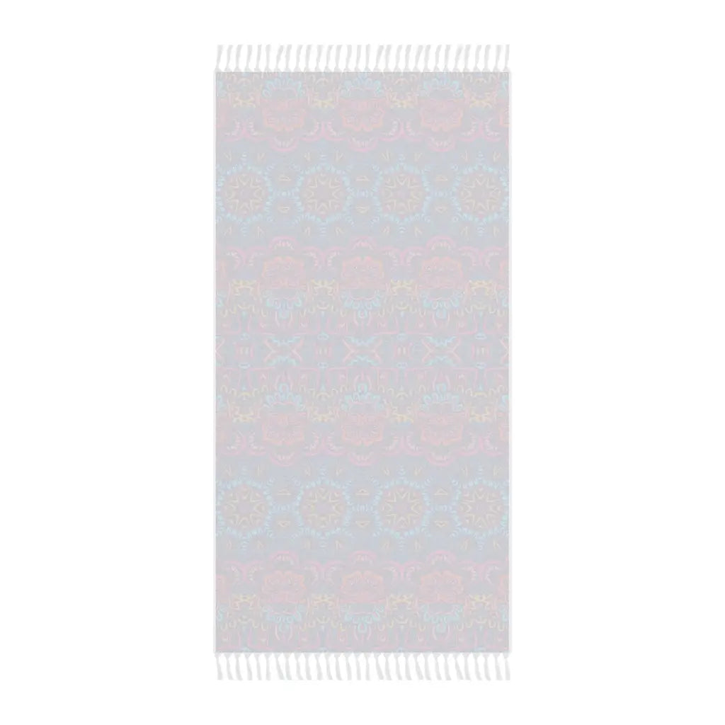 Boho Beach Cloth, Pool Chair Cloth, Beach Cloth with Tassels, Bohemian Beach Cloth, Summer Beach Cloth Printify