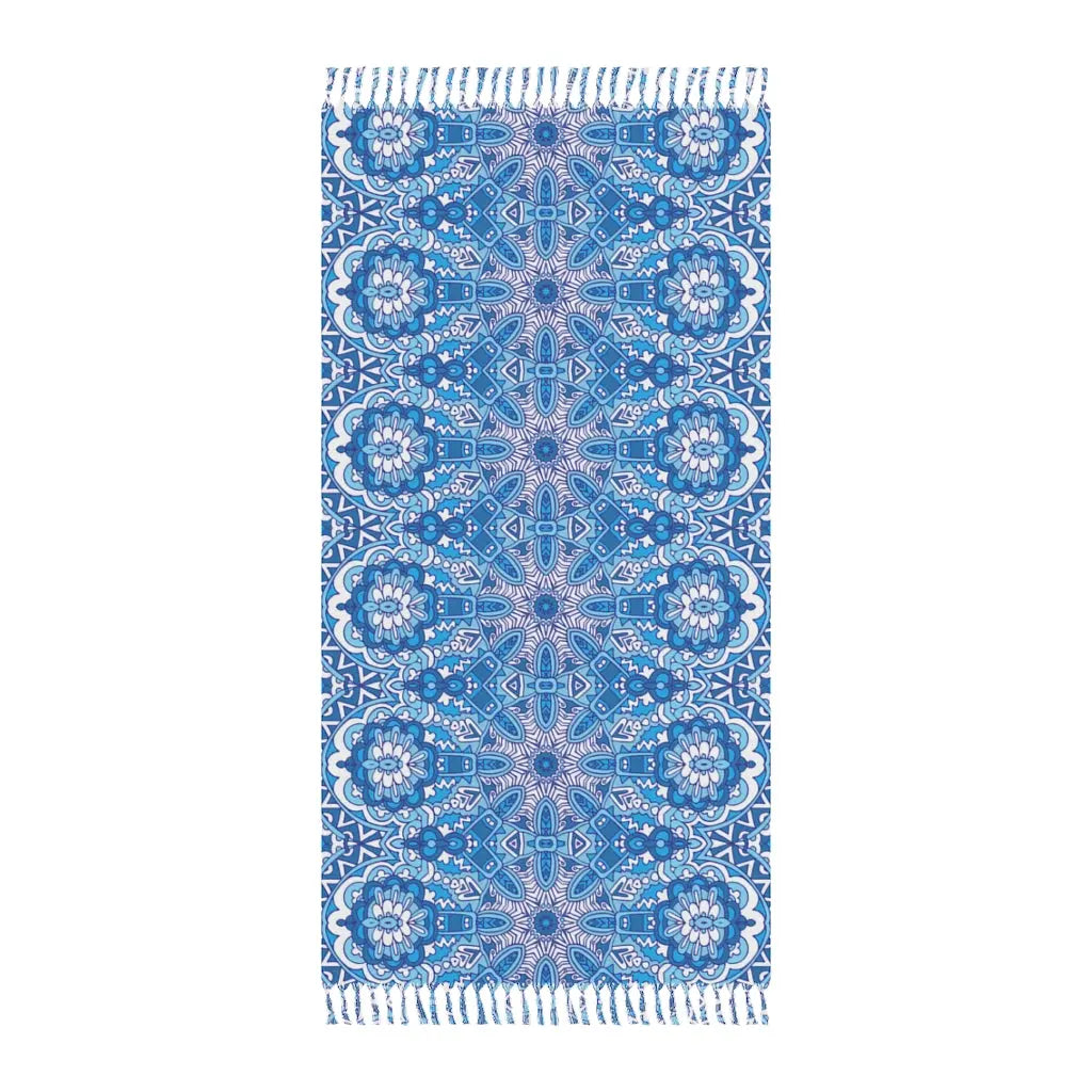 Boho Beach Cloth, Pool Chair Cloth, Beach Cloth with Tassels, Bohemian Beach Cloth, Summer Beach Cloth Printify