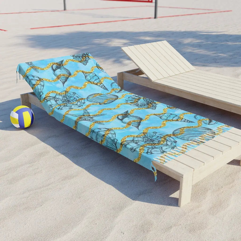 Boho Beach Cloth, Pool Chair Cloth, Beach Cloth with Tassels, Bohemian Beach Cloth, Summer Beach Cloth Printify