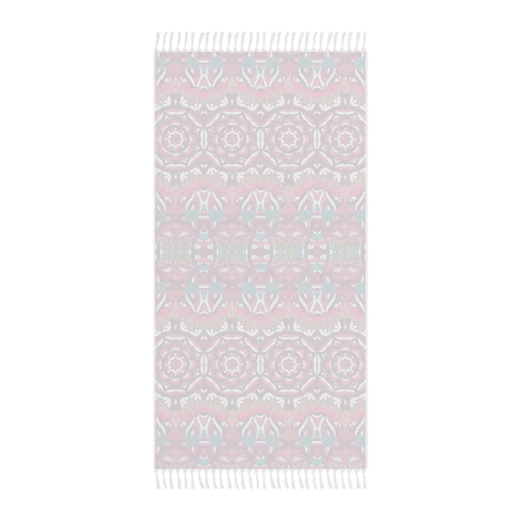 Boho Beach Cloth, Pool Chair Cloth, Beach Cloth with Tassels, Bohemian Beach Cloth, Summer Beach Cloth Printify
