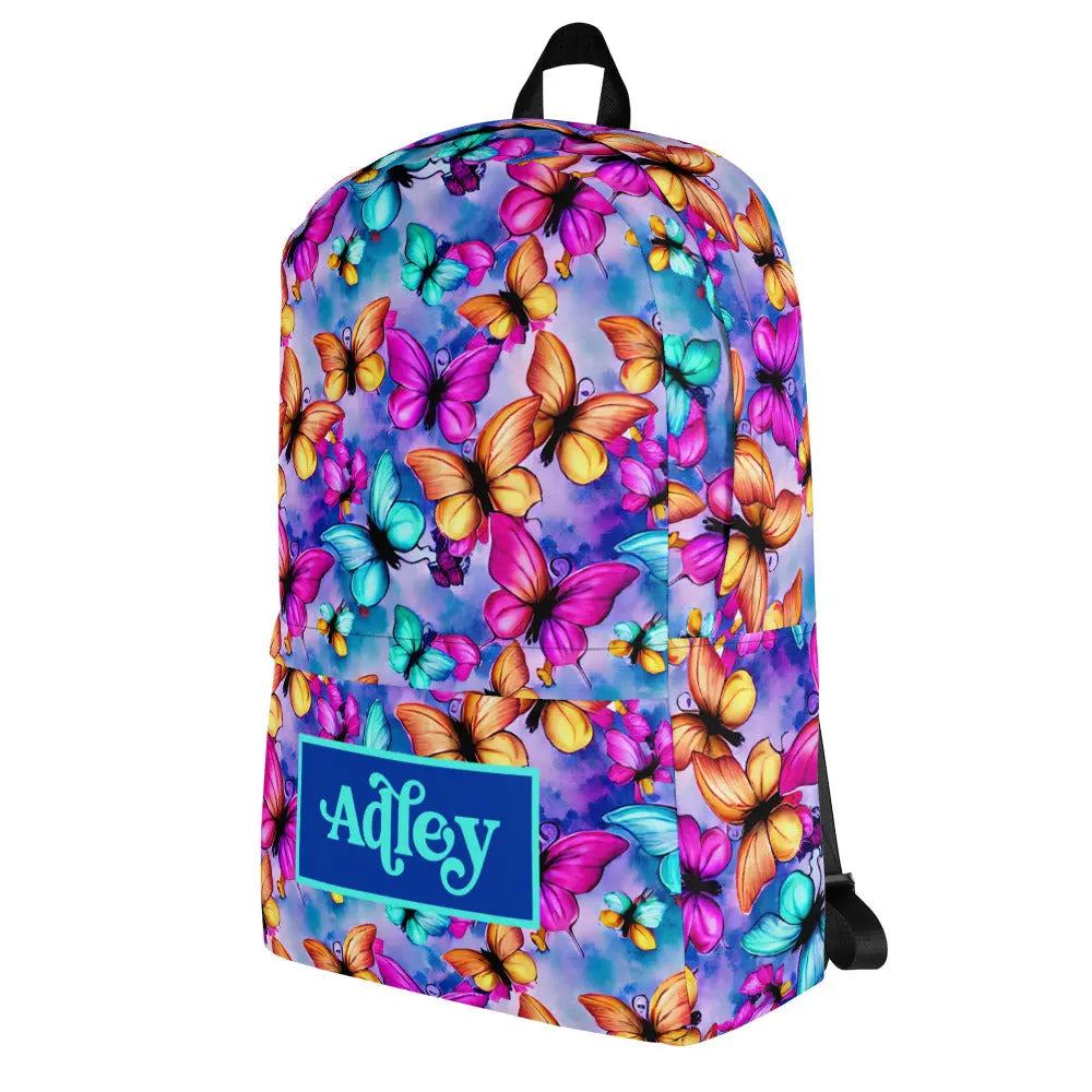 Butterfly Personalized Backpack Amazing Faith Designs