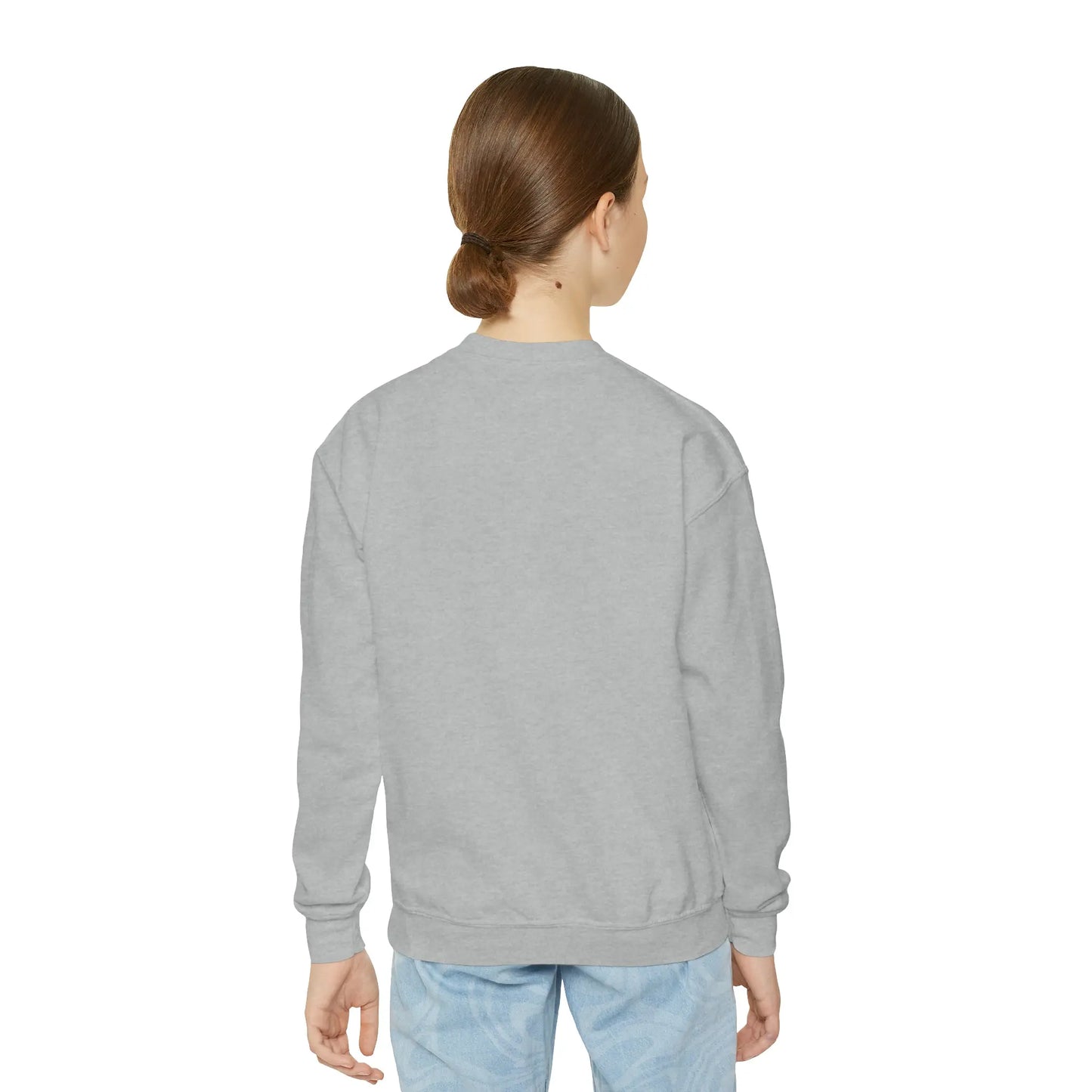 Cats Personalized Youth Crewneck Sweatshirt Printify