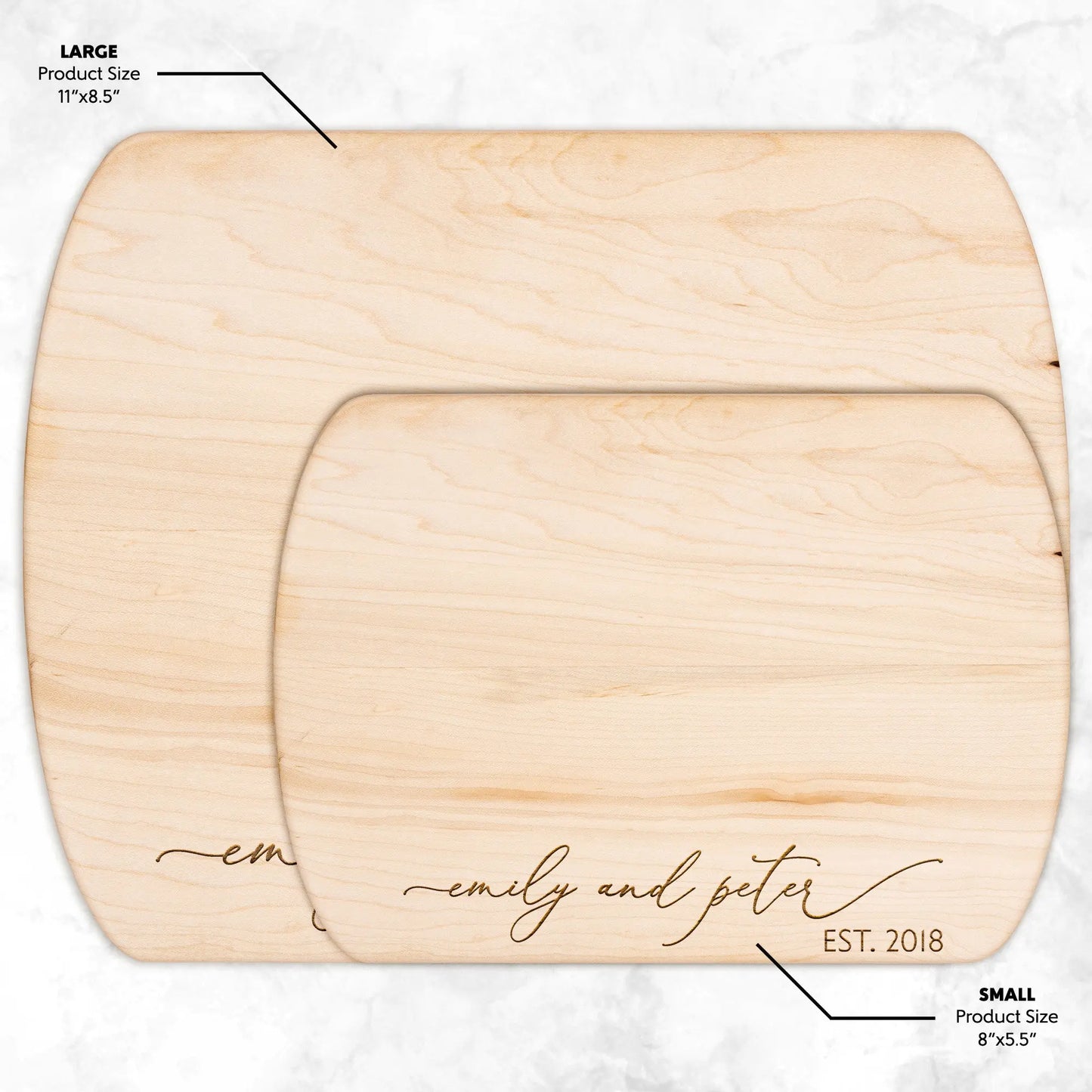 Charcuterie Personalized Wood Cutting Board, Custom Cutting Board, Gift for Her, Wedding Gift - Amazing Faith Designs