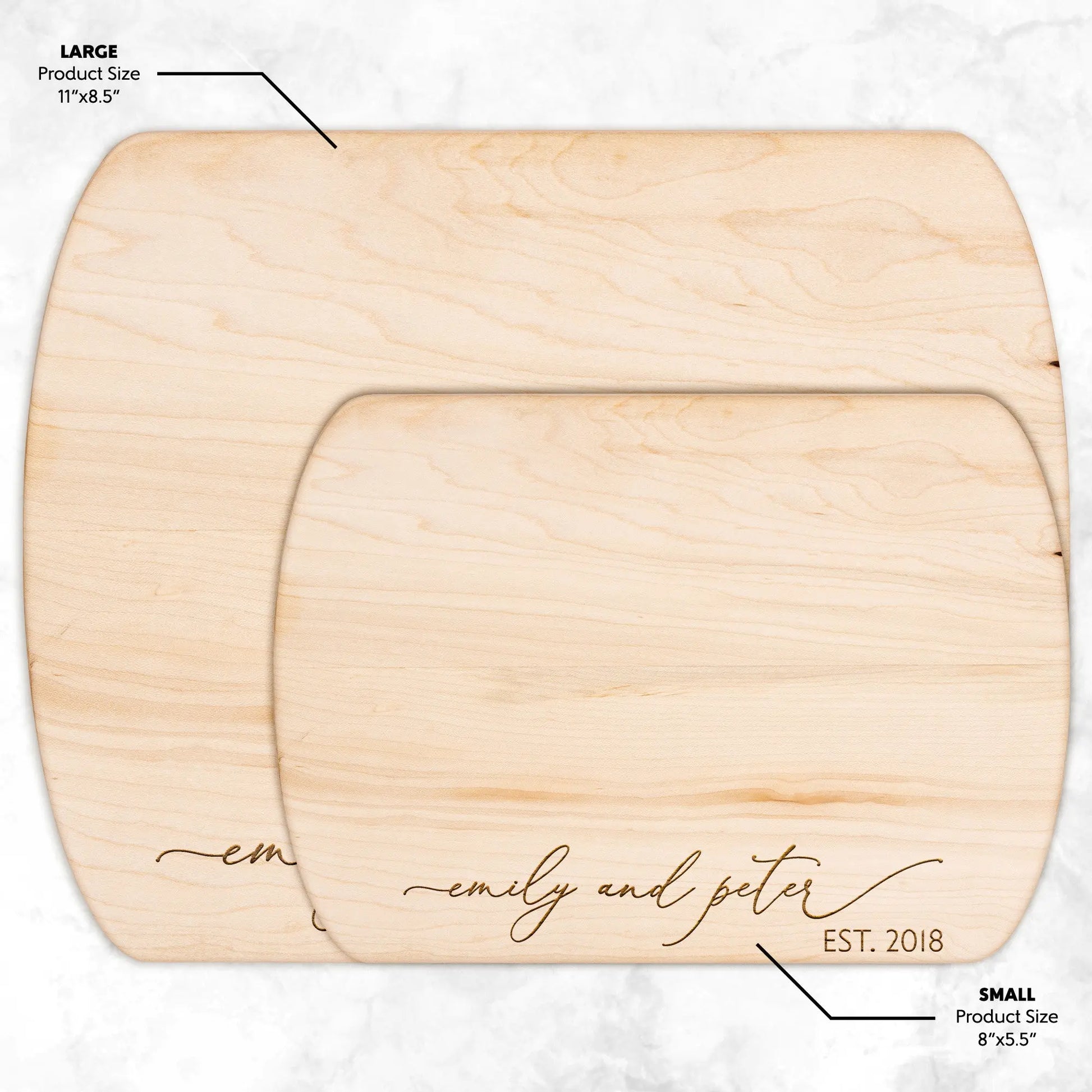 Charcuterie Personalized Wood Cutting Board, Custom Cutting Board, Gift for Her, Wedding Gift - Amazing Faith Designs