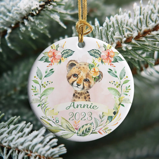 Cheetah Girls Personalized Ceramic Ornament Printify