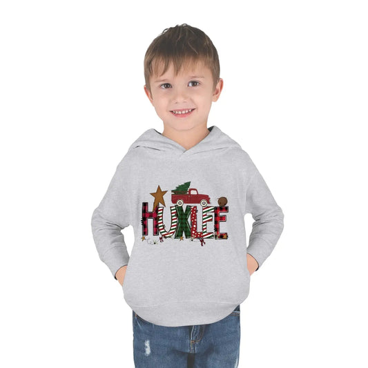 Christmas NameToddler Pullover Fleece Hoodie - Personalized Printify