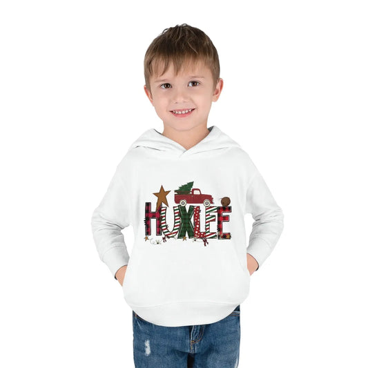 Christmas NameToddler Pullover Fleece Hoodie - Personalized Printify