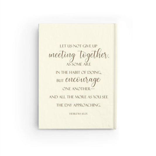 Church Notes Personalized Brown Floral - Ruled Line Printify