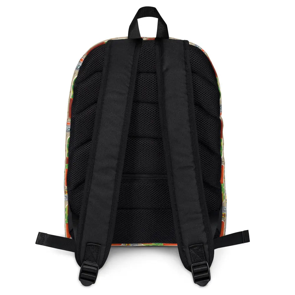 City Map Personalized Backpack Amazing Faith Designs