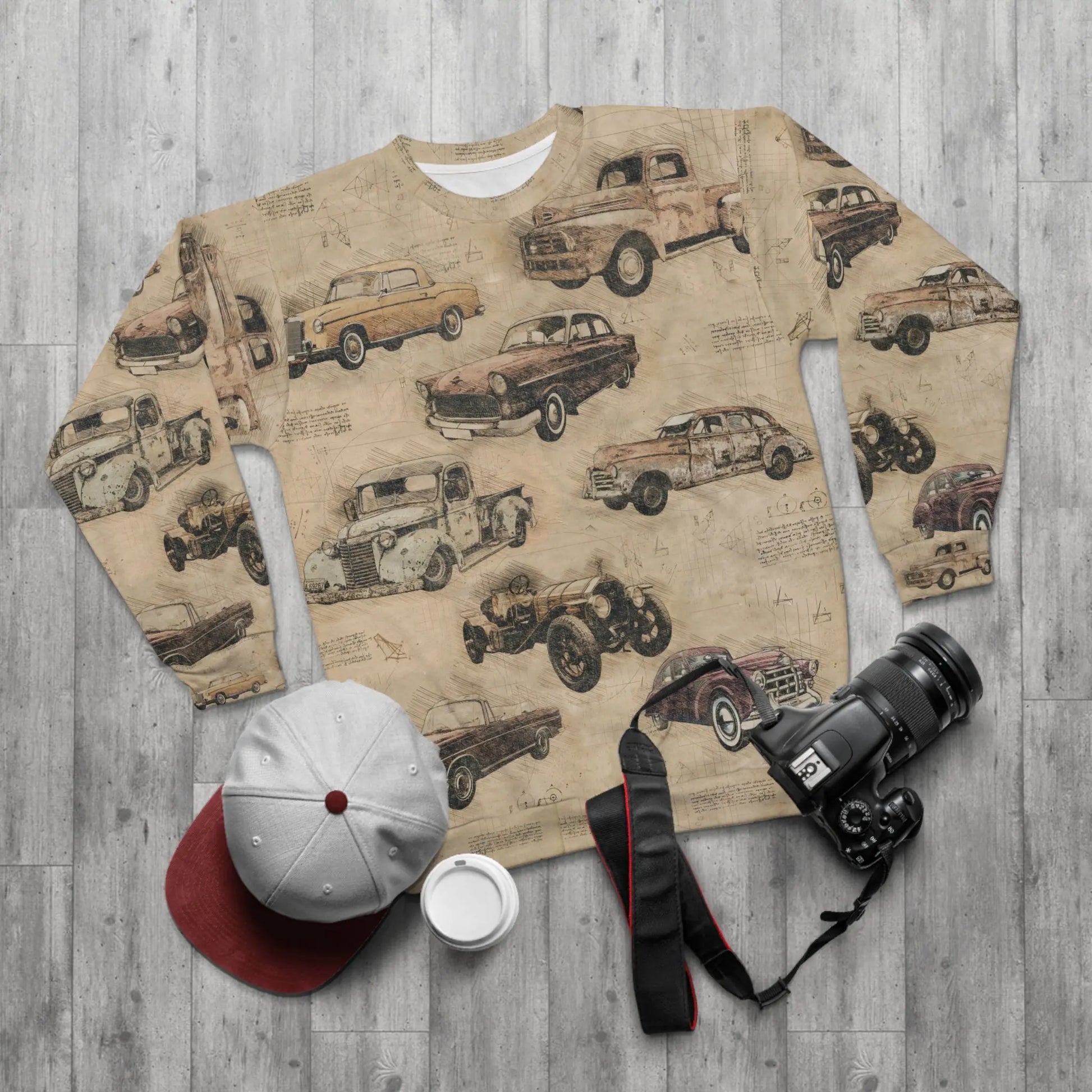 Classic Car Unisex Sweatshirt - Amazing Faith Designs