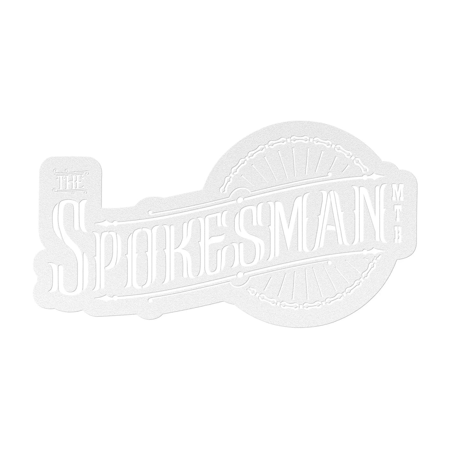 Custom "Spokesman" Shop Metal Sign teelaunch